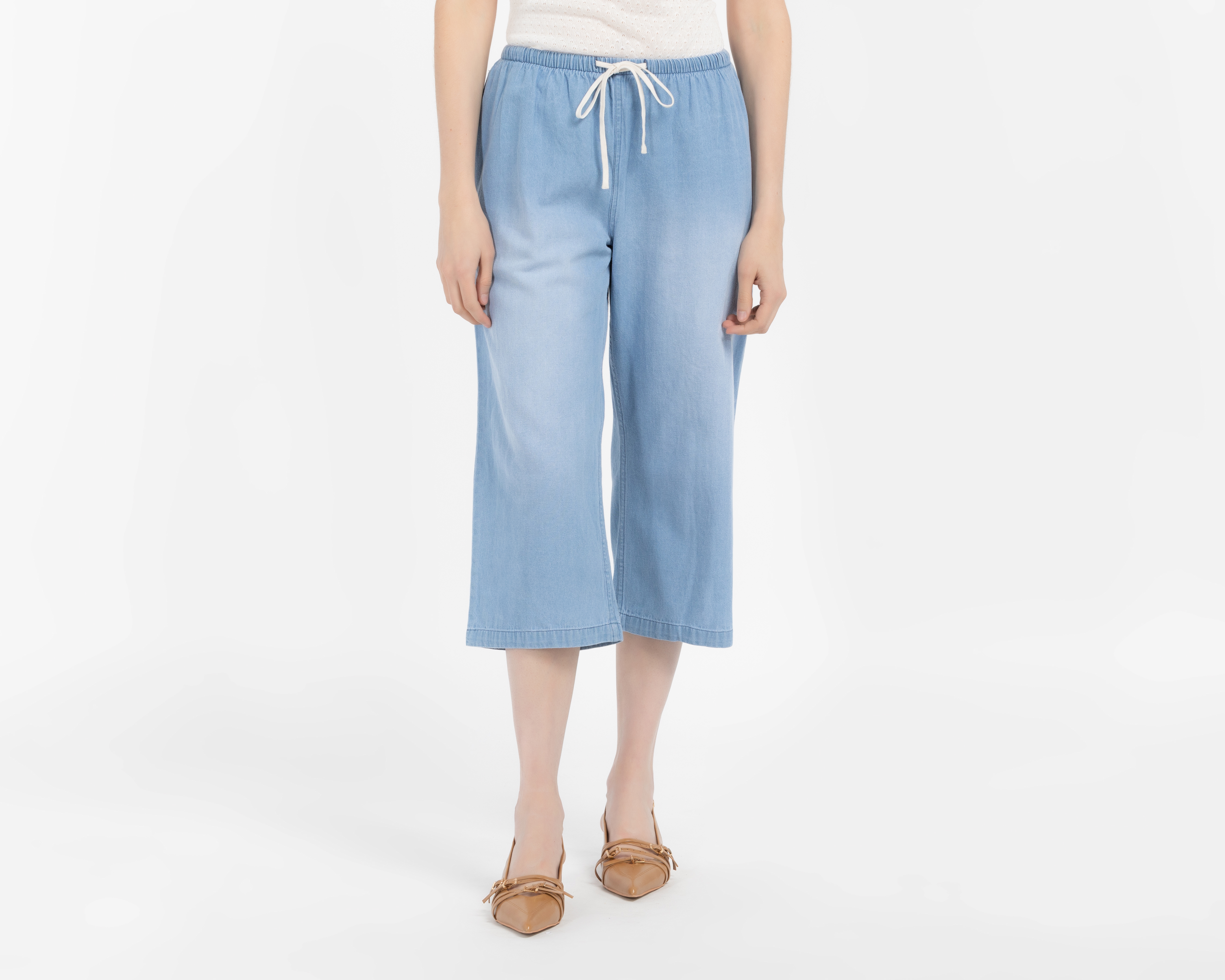 Pantalón Capri Lady Sun Azul para Mujer