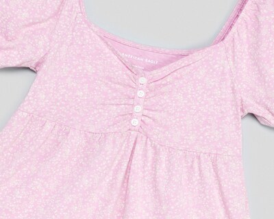 Foto 3 | Foto 3 | Blusa Manga Corta American Eagle para Mujer