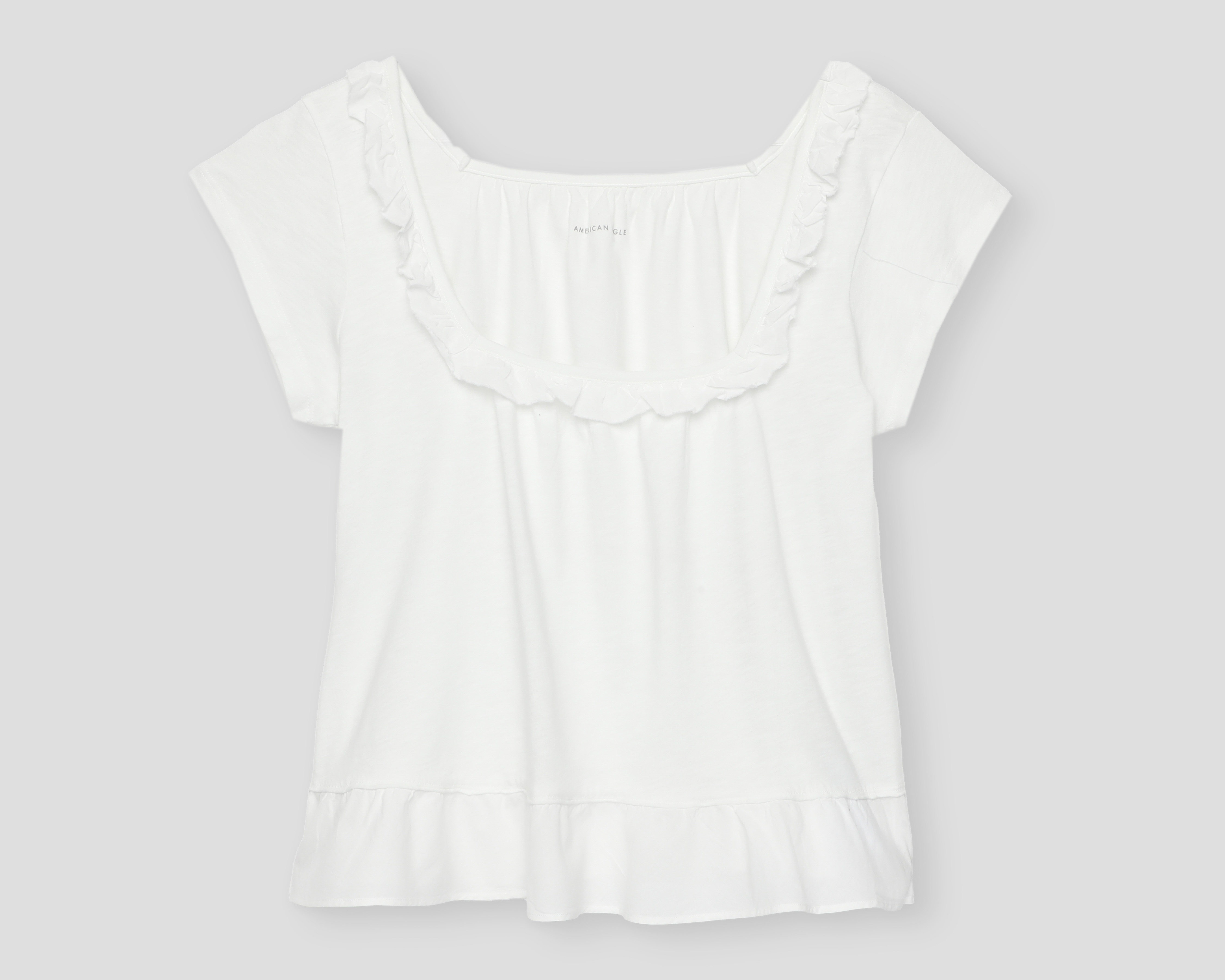 Foto 2 pulgar | Foto 1 | Blusa Manga Corta American Eagle para Mujer