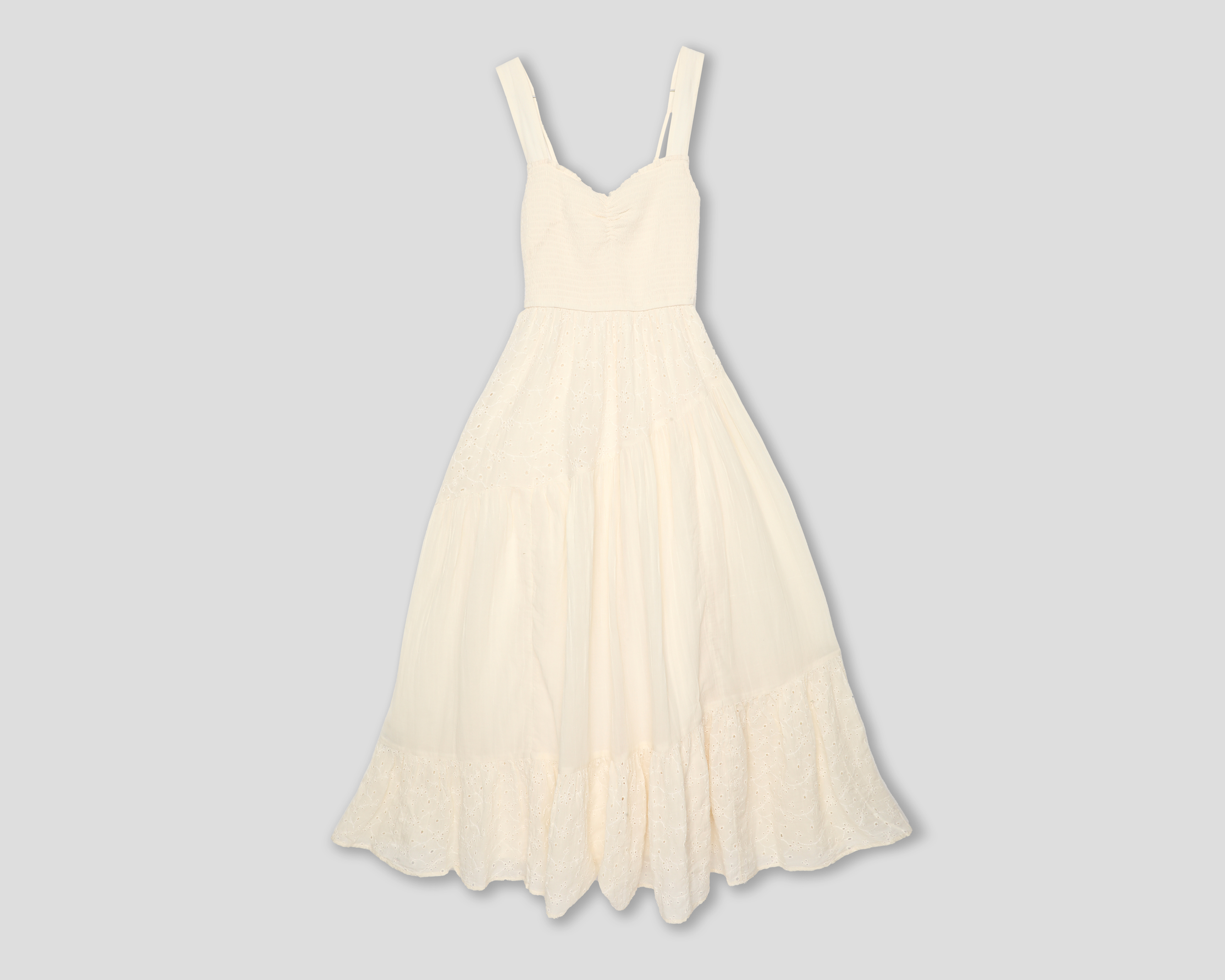 Foto 1 | Foto 1 | Vestido Casual American Eagle Midi de Tirantes con Bordados para Mujer