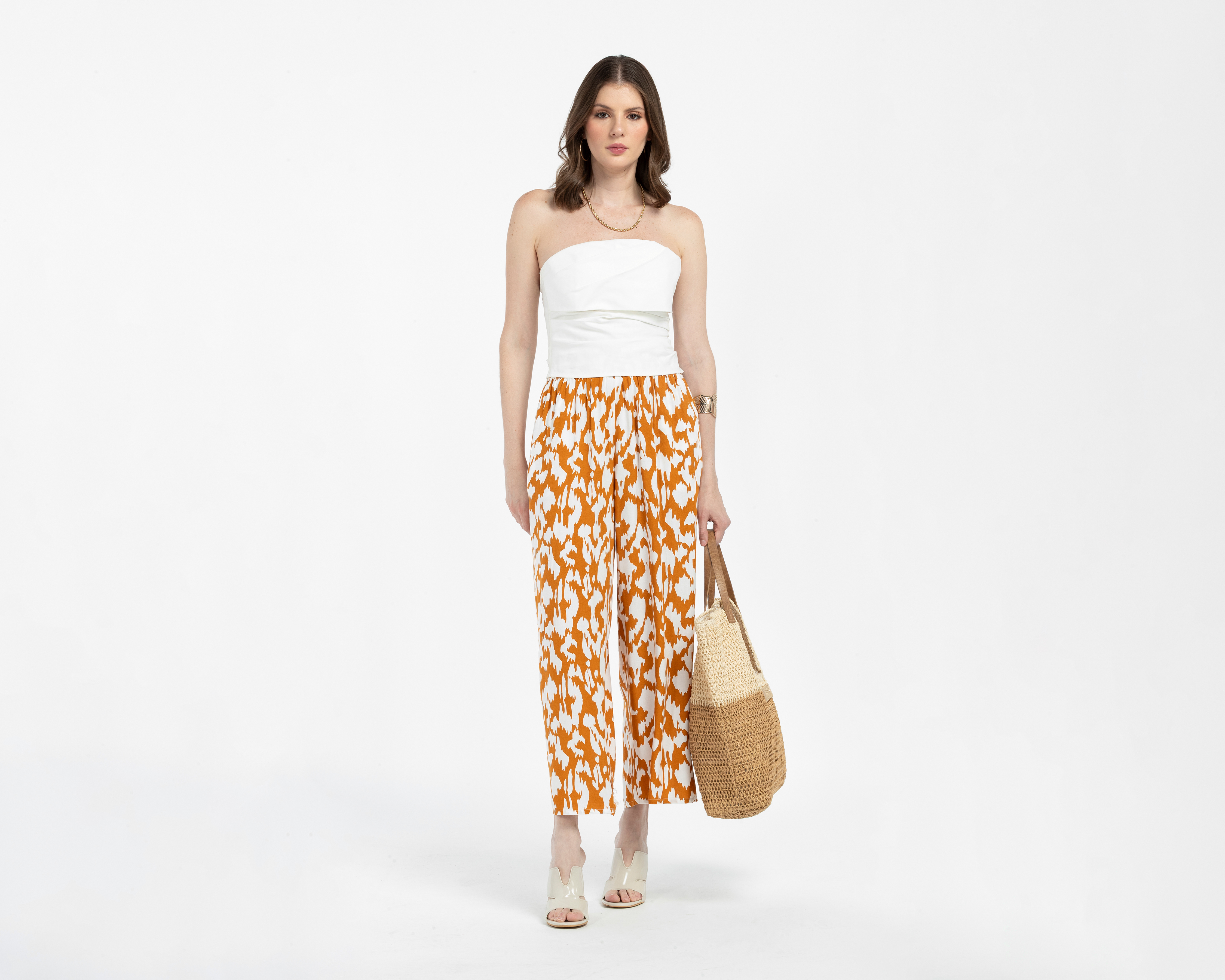 Foto 3 pulgar | Foto 2 | Pantalón Ancho Lady Sun Floreado para Mujer