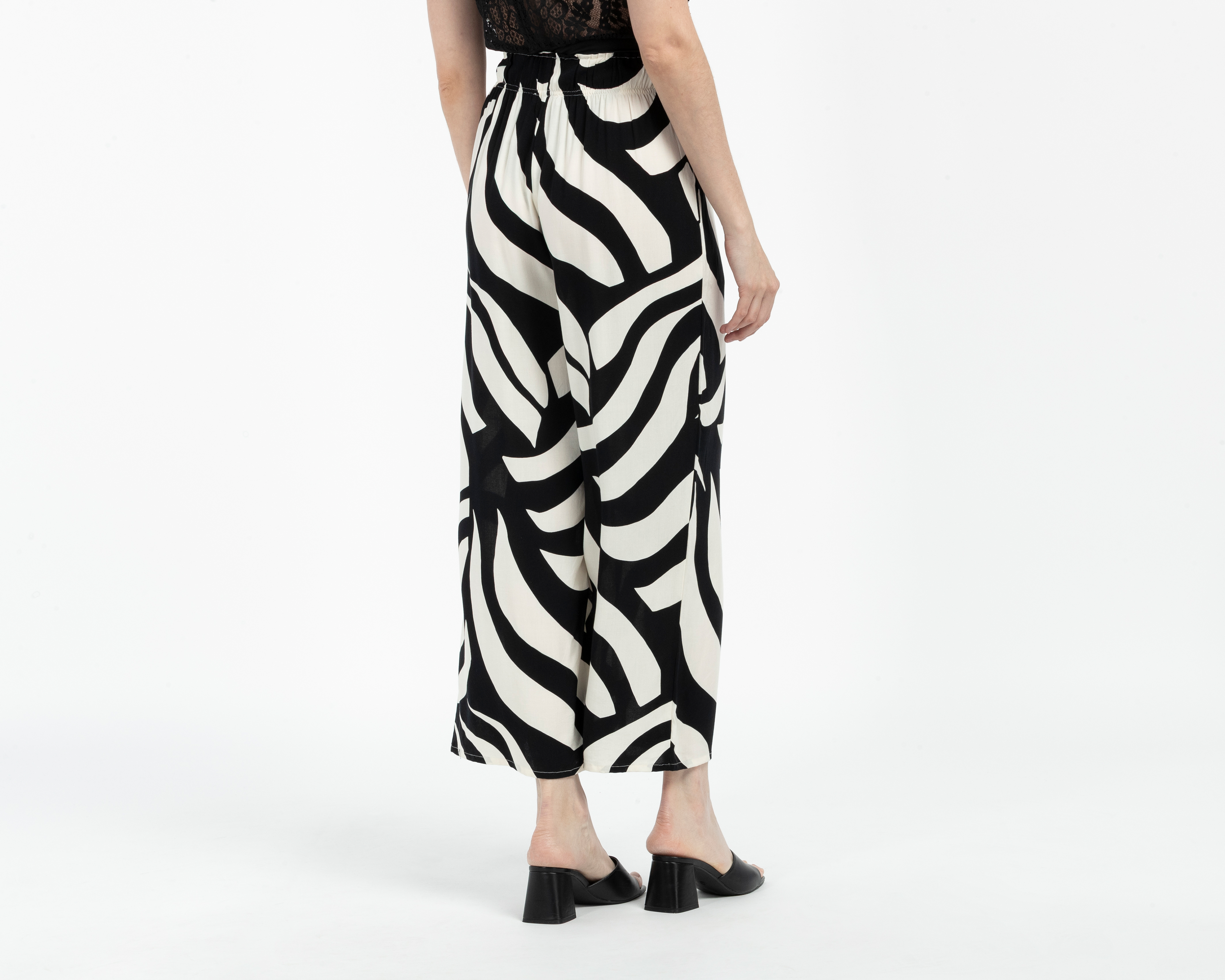 Foto 4 pulgar | Foto 3 | Pantalón Ancho Lady Sun Estampado para Mujer