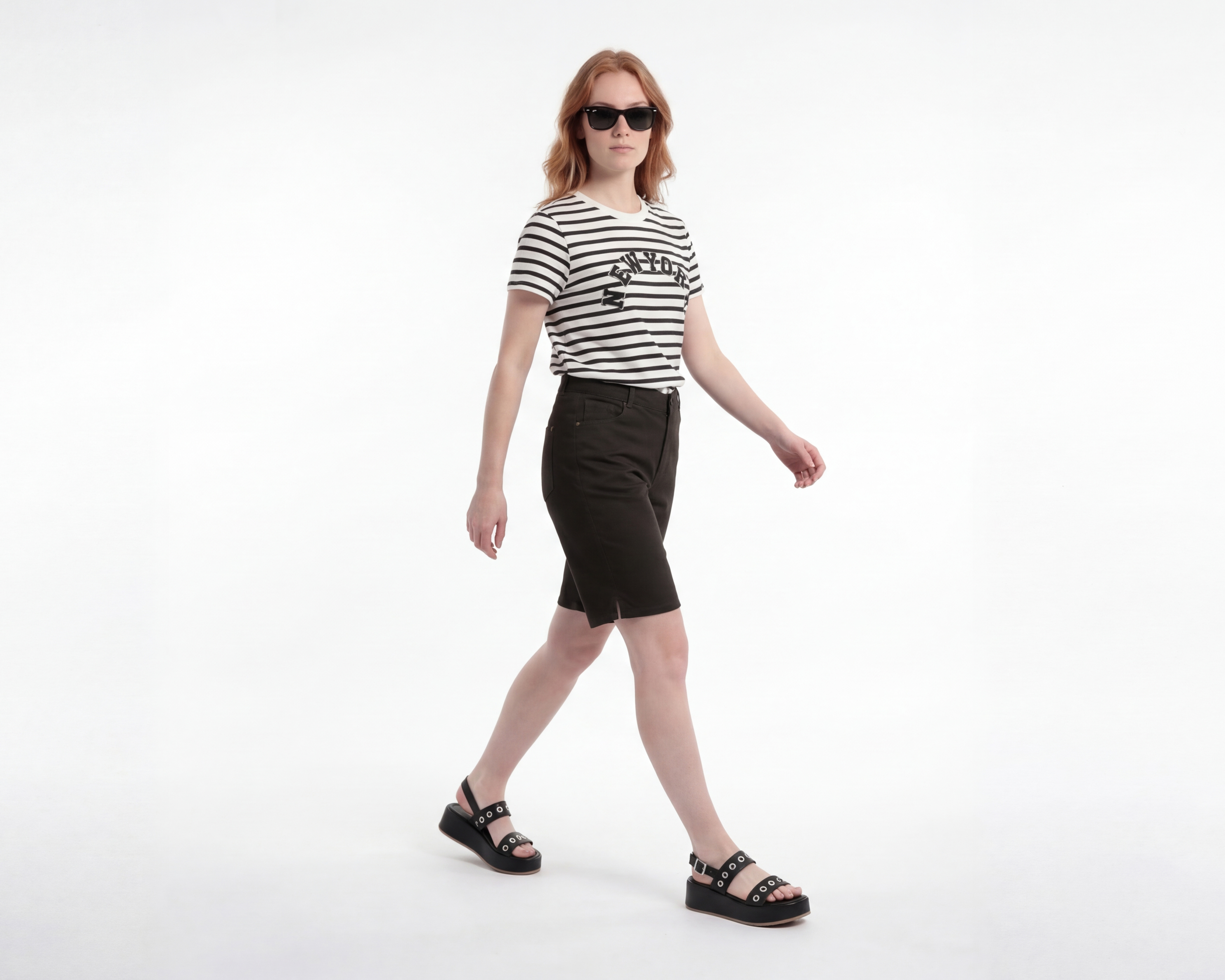 Foto 3 pulgar | Foto 2 | Short Lady Sun Verde para Mujer