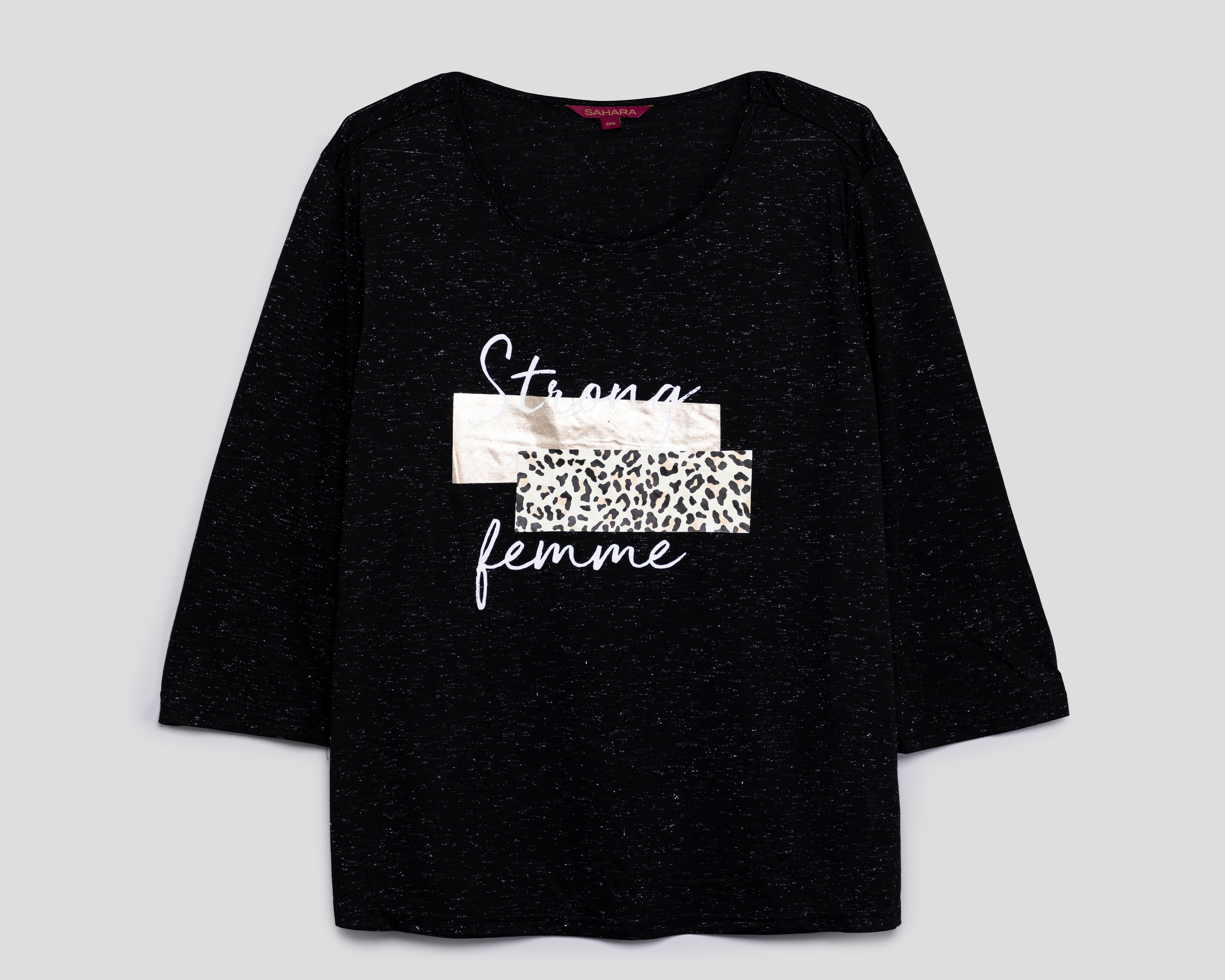 Playera Cuello Redondo Sahara para Mujer