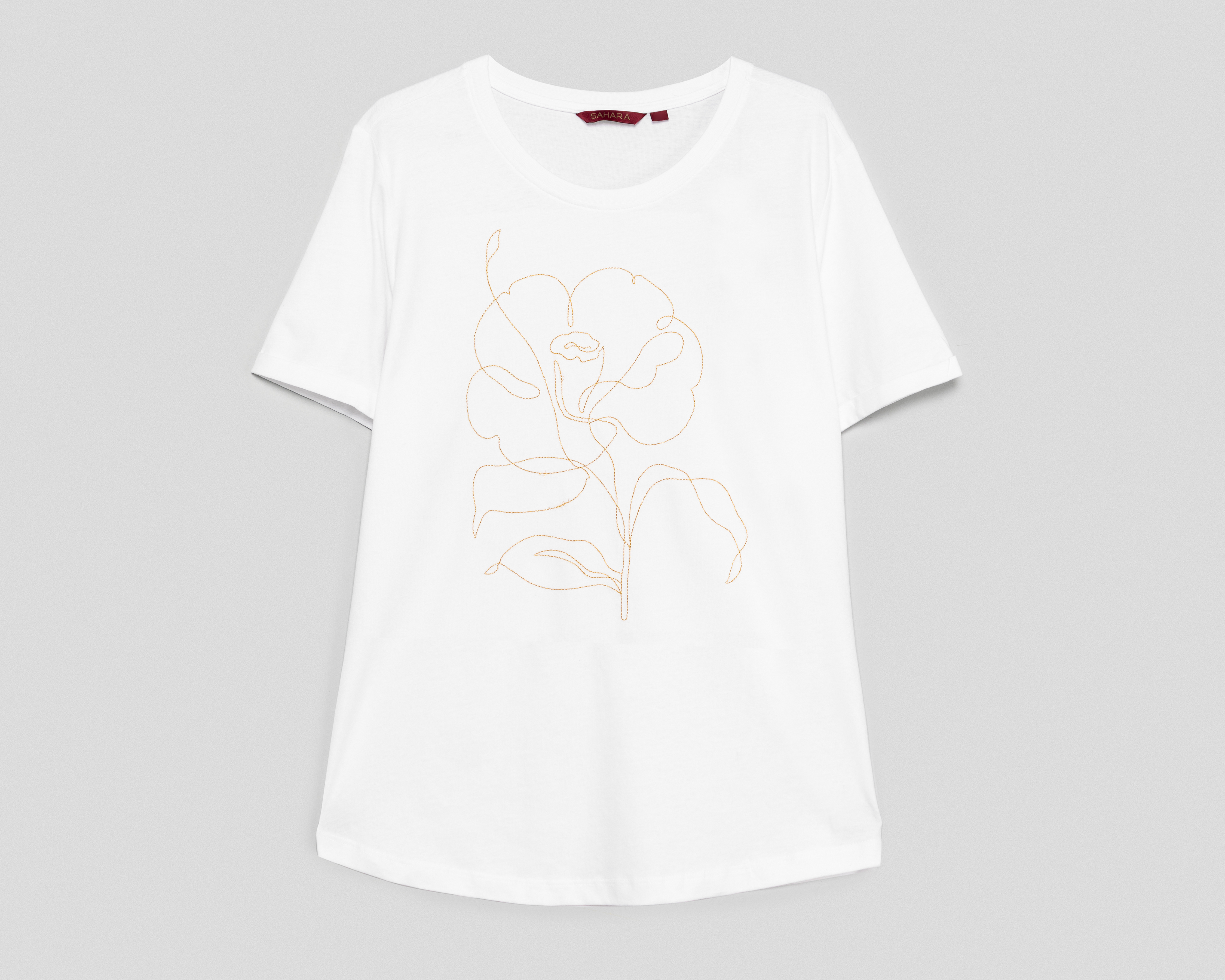 Foto 2 pulgar | Foto 1 | Playera de Manga Corta Sahara para Mujer