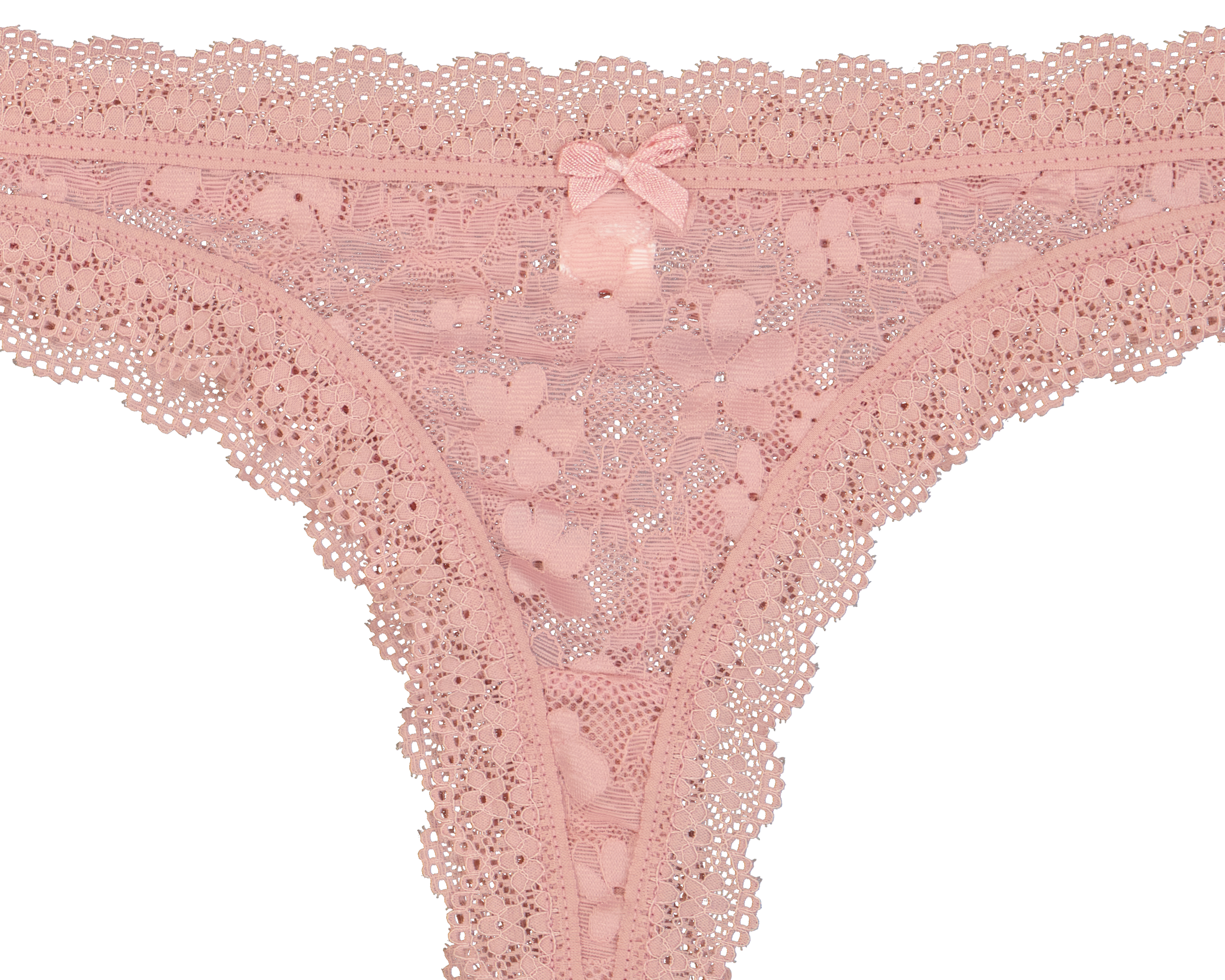Foto 4 pulgar | Foto 3 | Tanga de Encaje Frescura para Mujer 3 Piezas