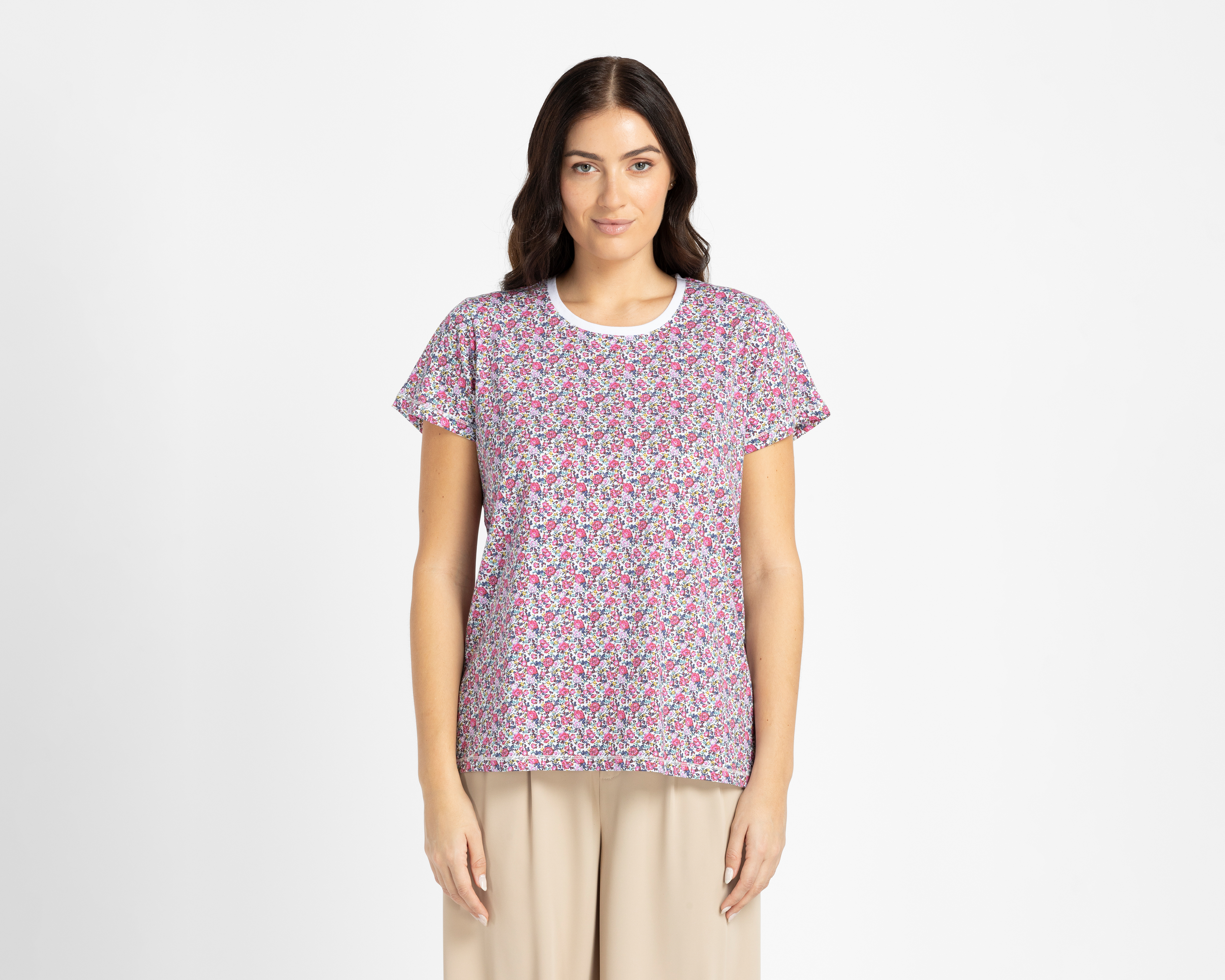 Foto 1 | Foto 1 | Playera Floral Lady Sun para Mujer