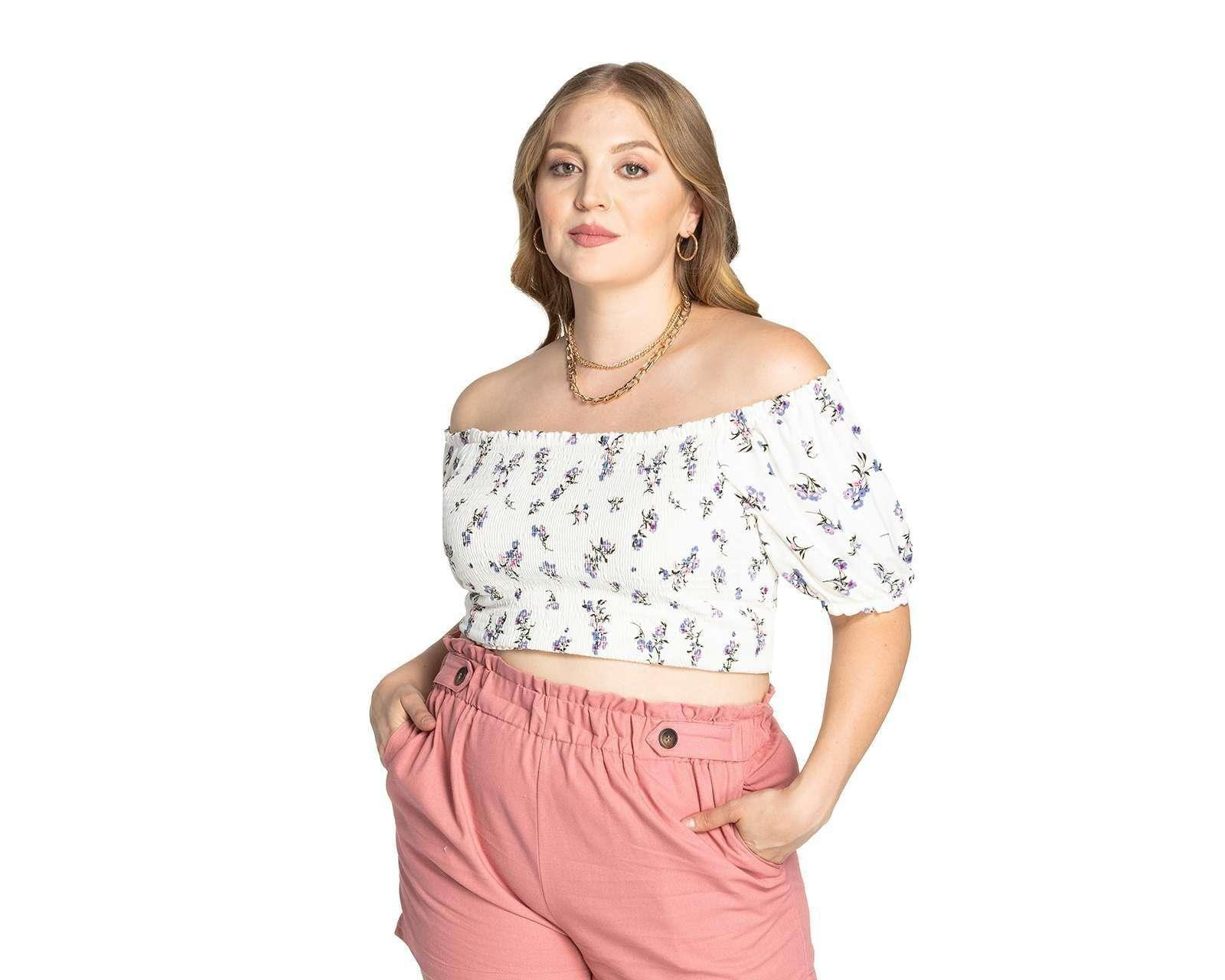 Foto 6 pulgar | Foto 5 | Blusa 18 Forever Manga Corta con Flores