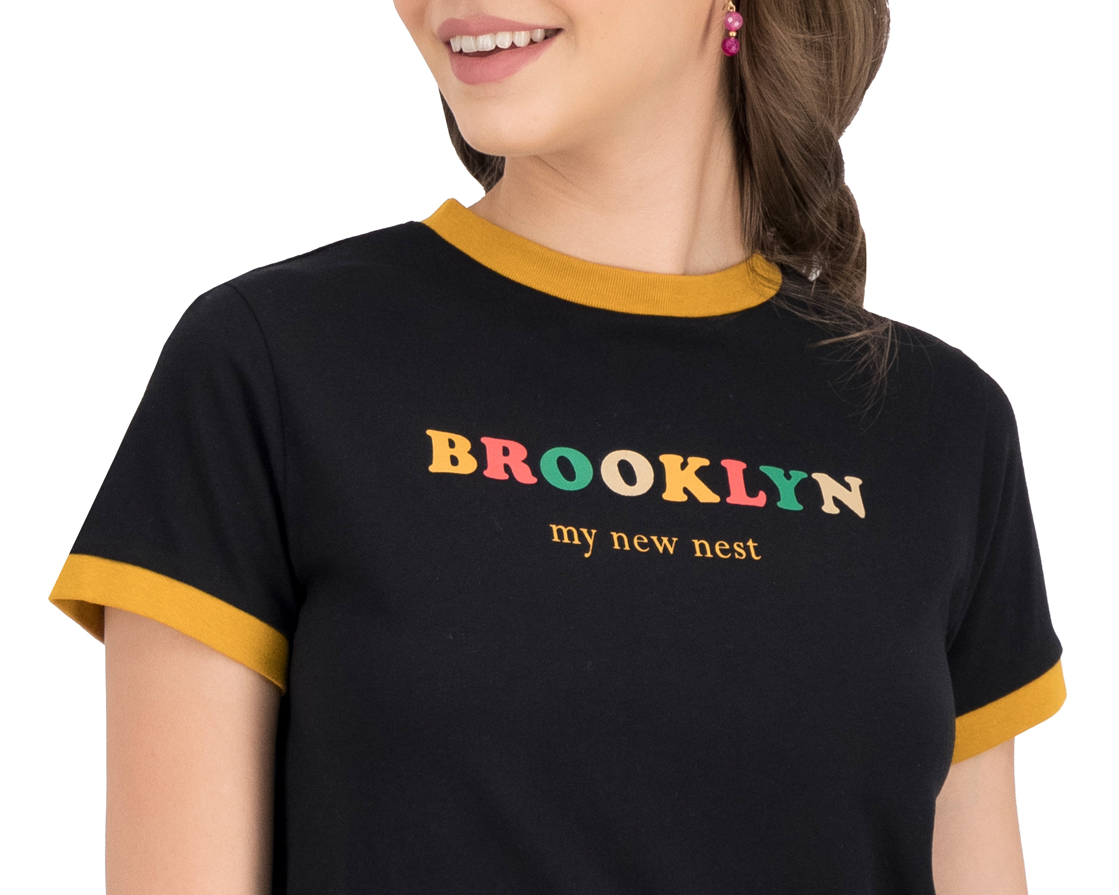 Foto 8 pulgar | Foto 7 | Playera Refill Manga Corta con Estampado