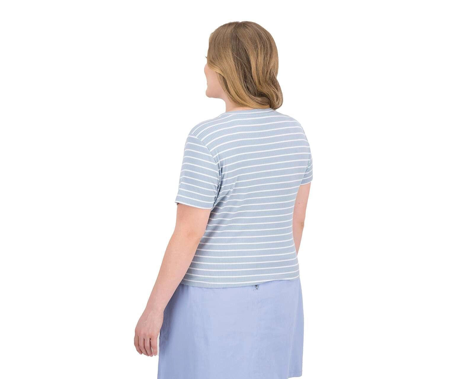 Foto 7 pulgar | Foto 6 | Playera 18 Forever a Rayas Manga Corta