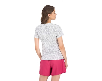 Foto 3 | Foto 3 | Playera Thinner Manga Corta con Estampado