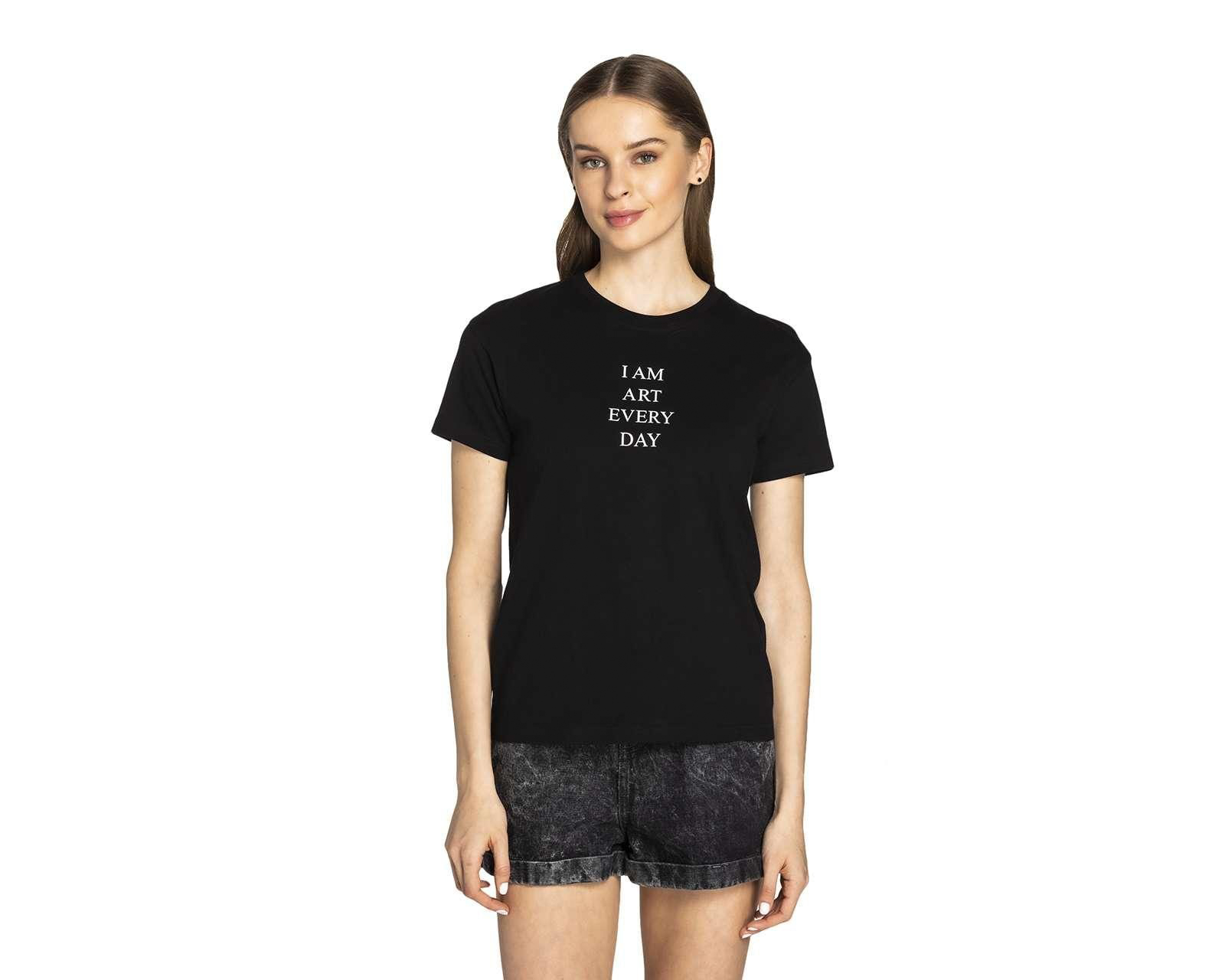 Foto 1 | Foto 1 | Playera Thinner Manga Corta Estampado con Letras