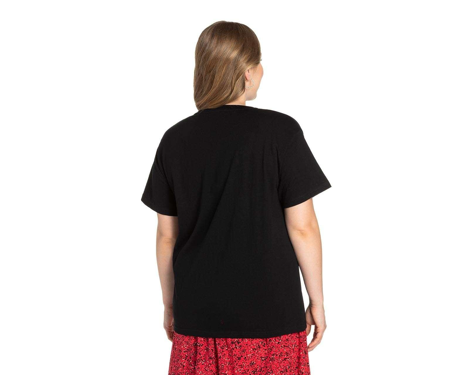 Foto 6 | Foto 6 | Playera Thinner Manga Corta Estampado con Letras