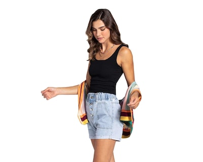 Foto 2 | Foto 2 | Blusa Thinner sin Mangas con Tirantes Anchos