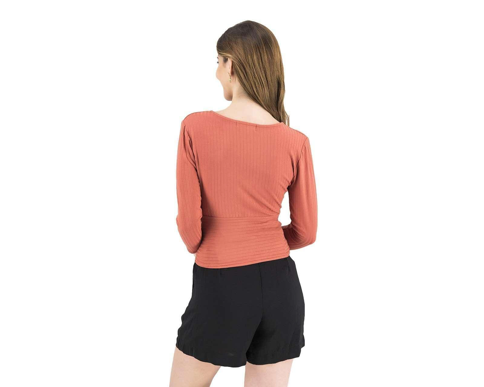 Foto 4 pulgar | Foto 3 | Blusa Sahara Manga 3/4