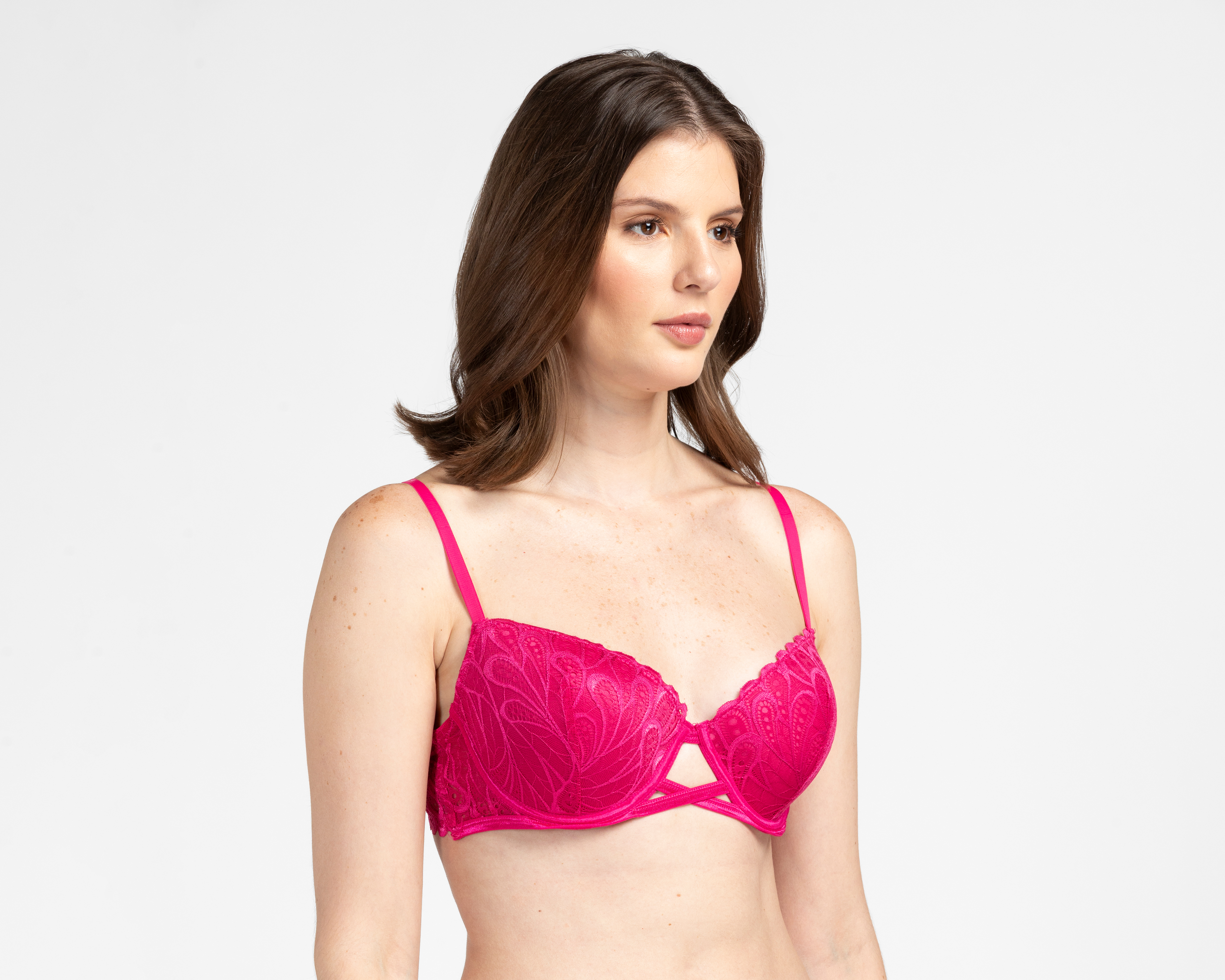 Brasier Copa Completa con Encaje Vicky Form