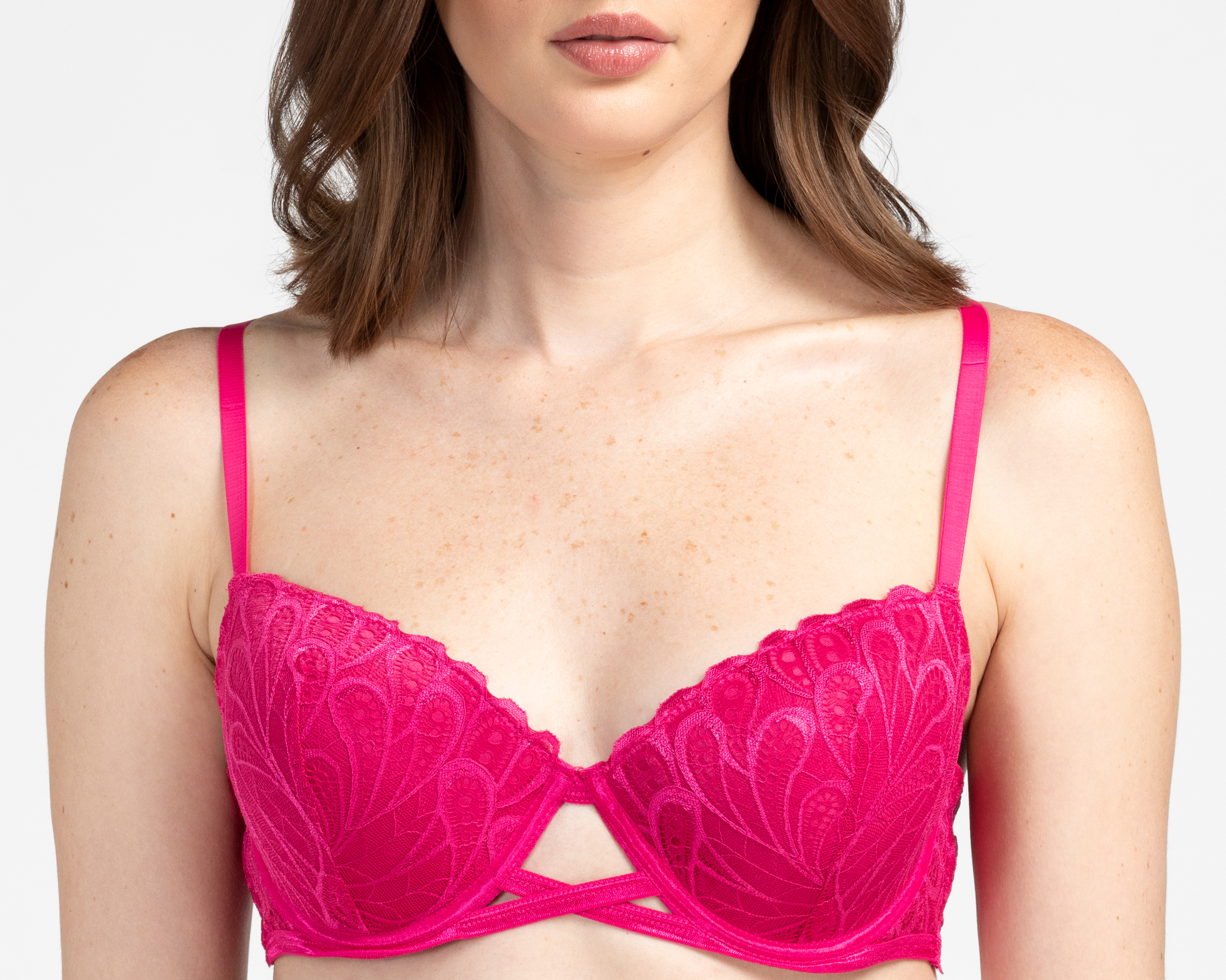 Foto 3 | Foto 3 | Brasier Copa Completa con Encaje Vicky Form