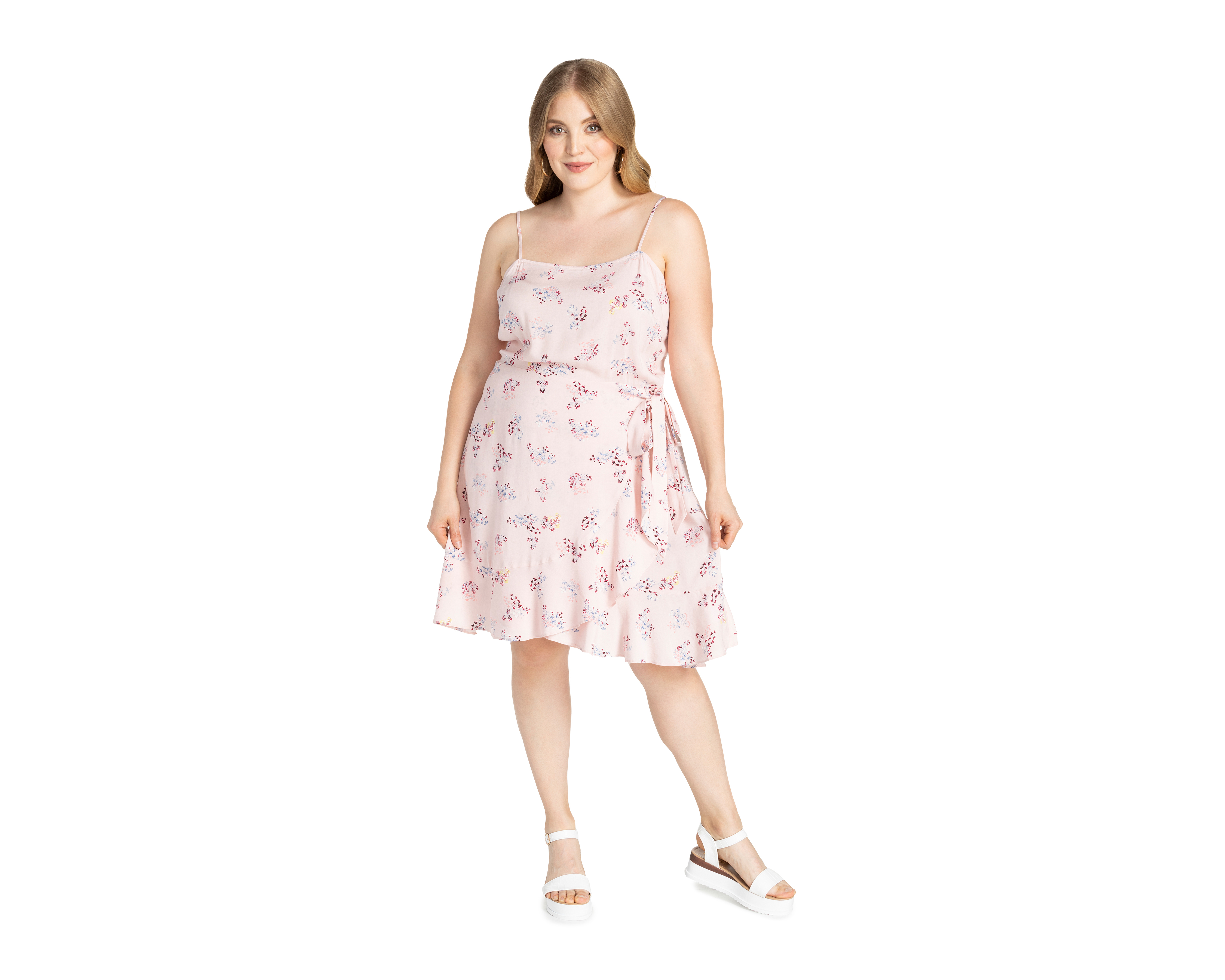 Foto 5 pulgar | Foto 4 | Vestido 18 Forever Casual Rosa con Estampado Floral