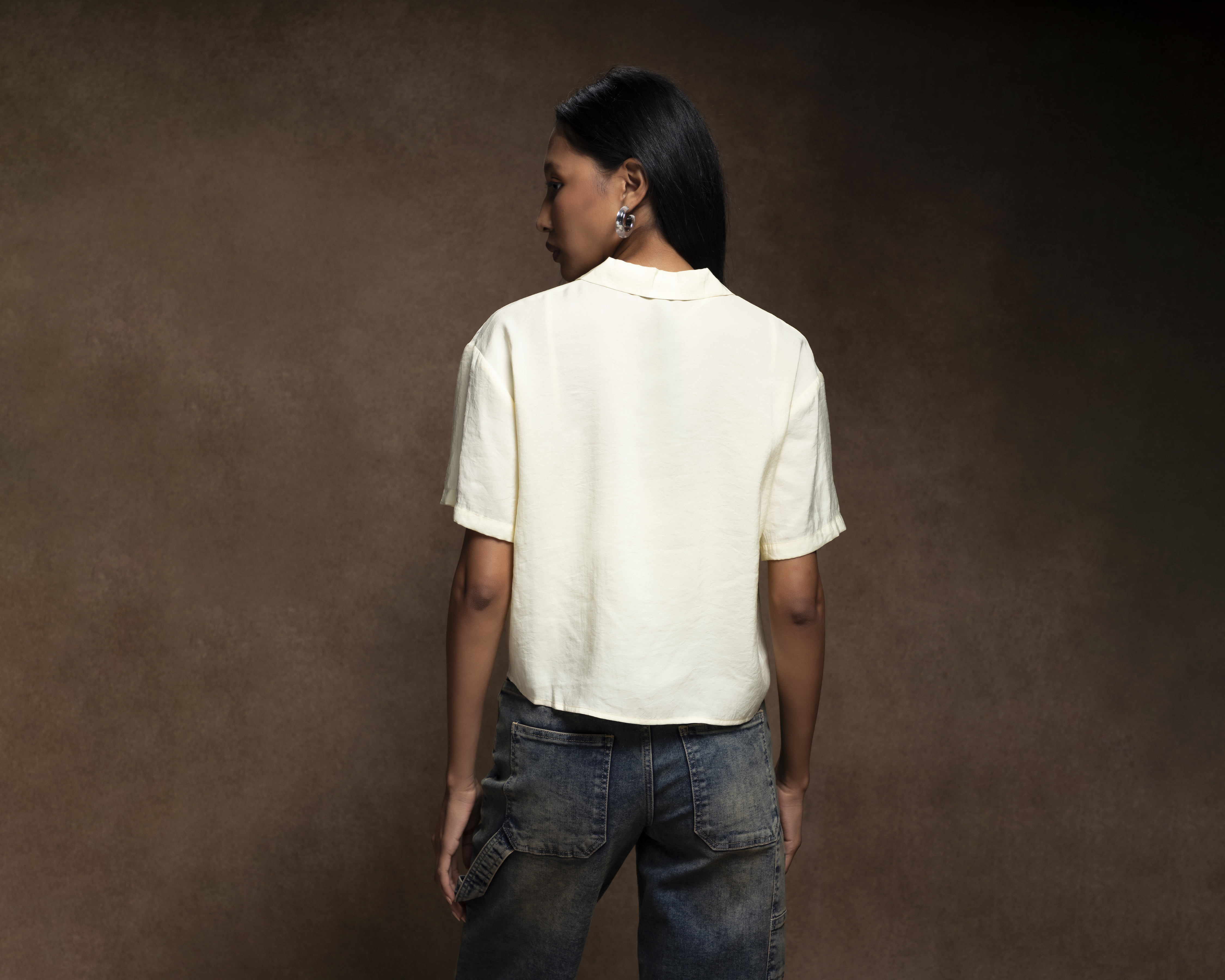 Foto 4 pulgar | Foto 3 | Blusa Amarilla Strona para Mujer