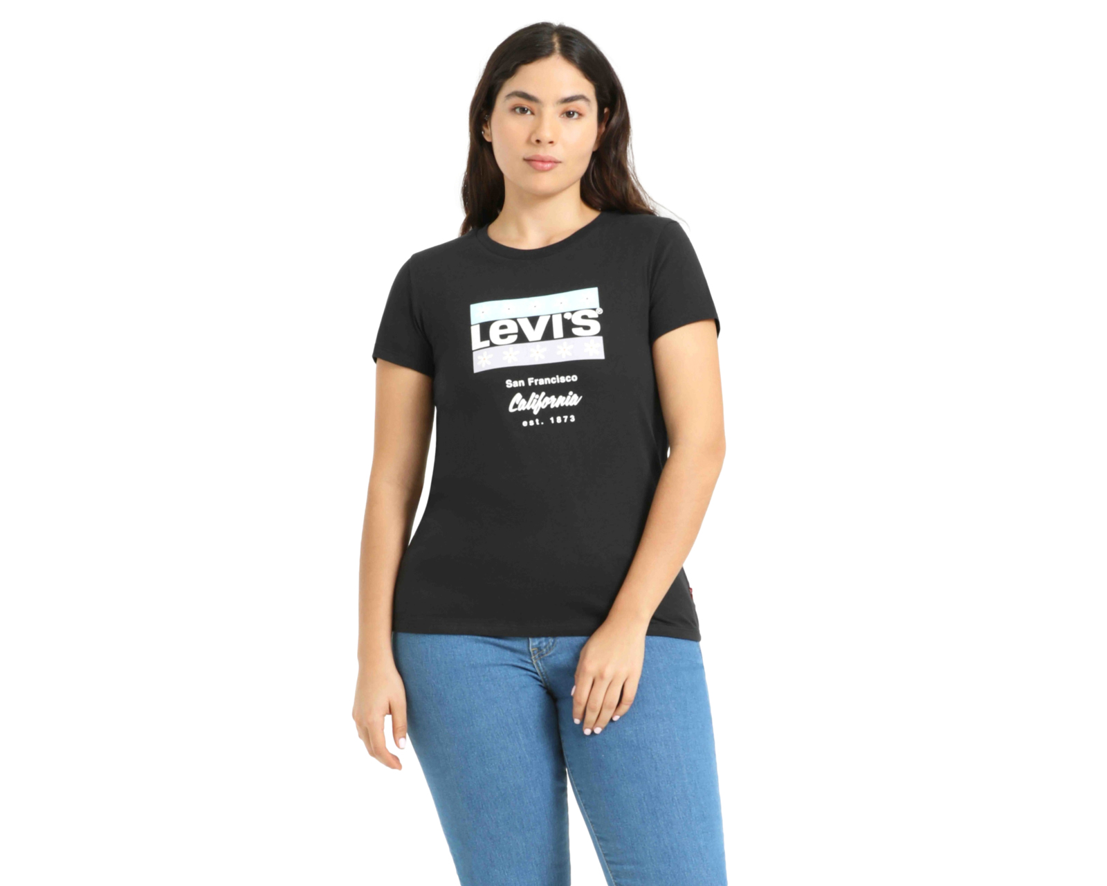 Playera Levi's Perfect Tee Manga Corta con Cuello Redondo
