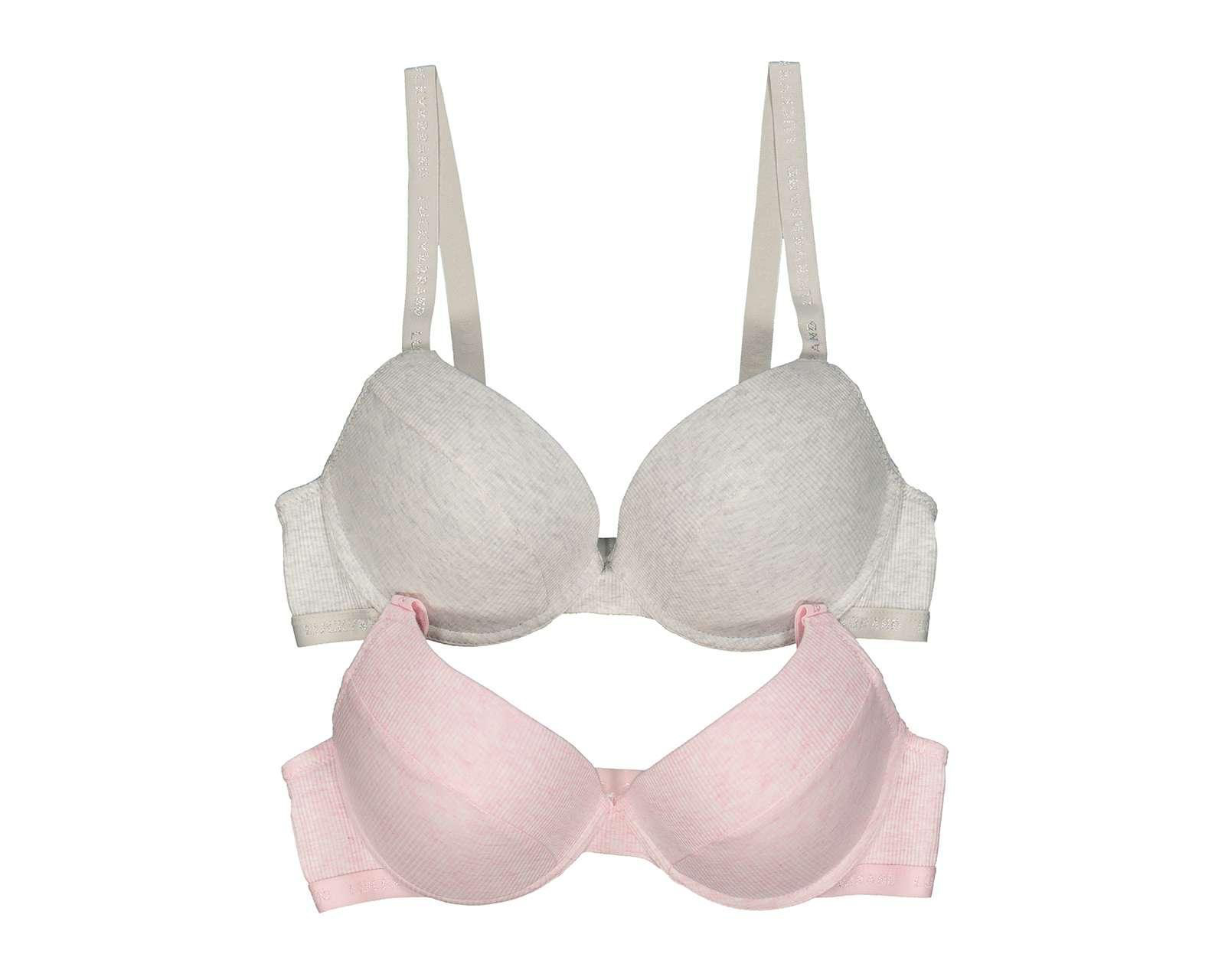 Brasier con Varilla Eva tu Estilo Íntimo Copa Completa para Mujer 2 Pack