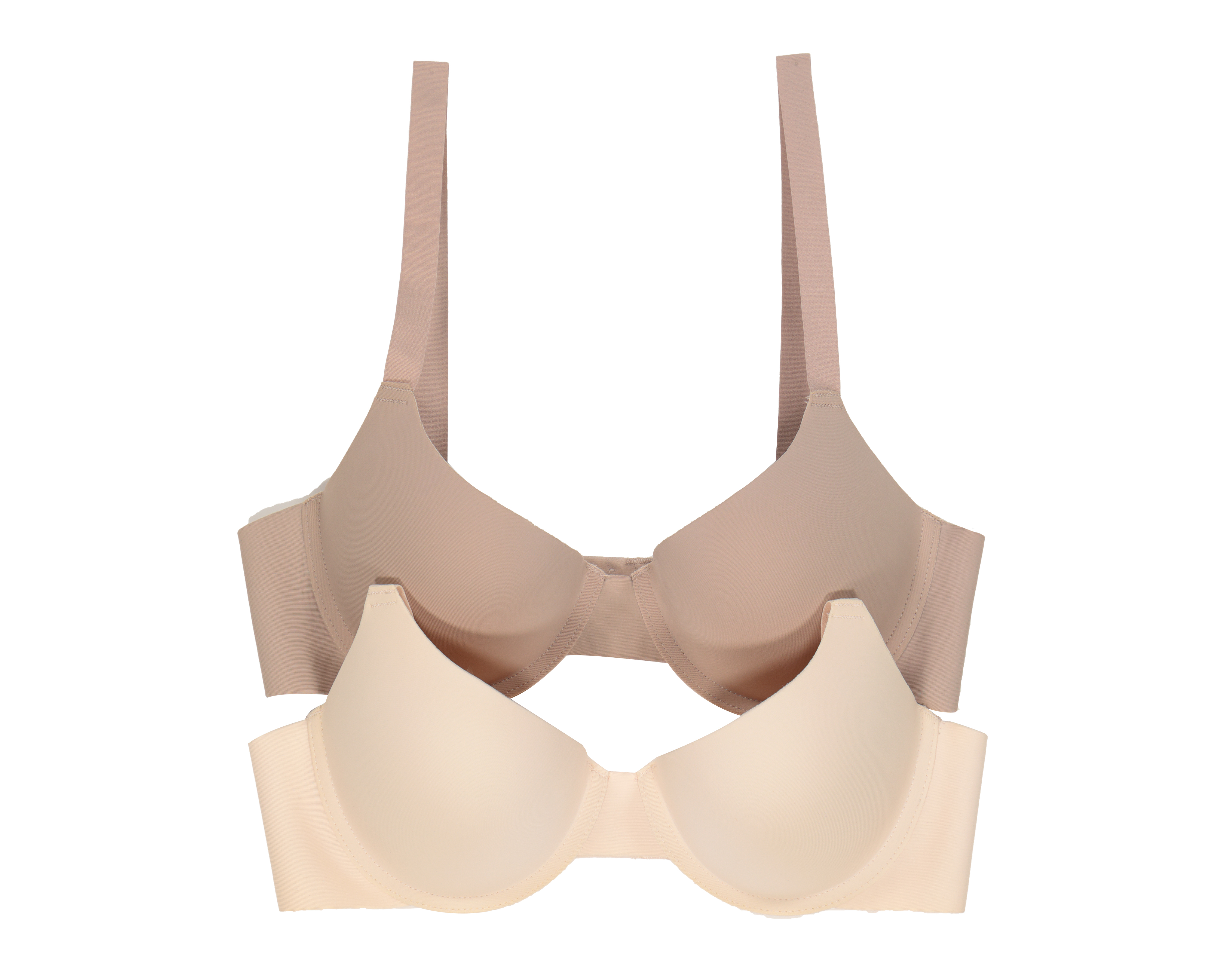 Brasier con Varilla Eva Tu Estilo Íntimo Media Copa para Mujer 2 Pack