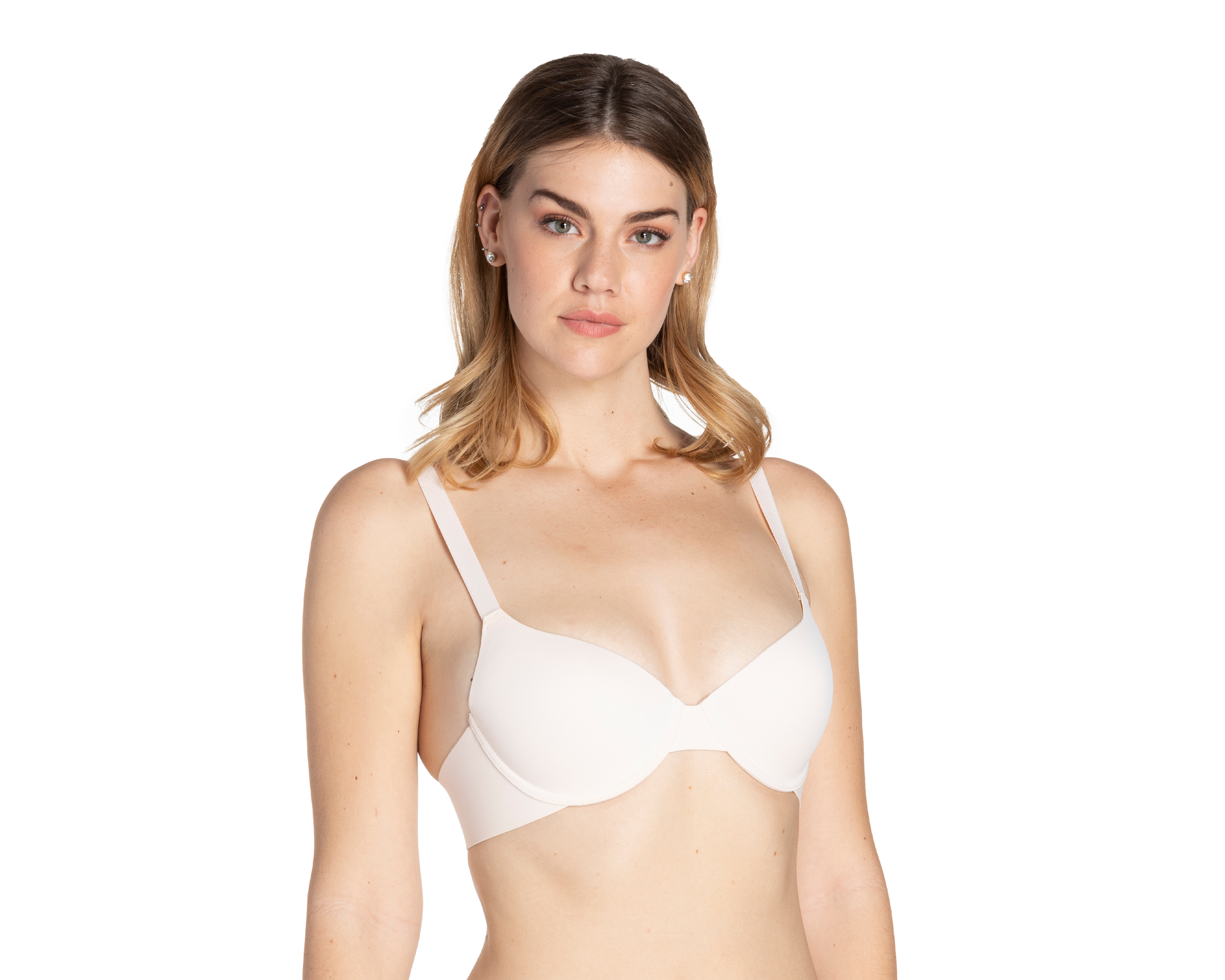 Foto 2 | Foto 2 | Brasier con Varilla Eva Tu Estilo Íntimo Media Copa para Mujer 2 Pack