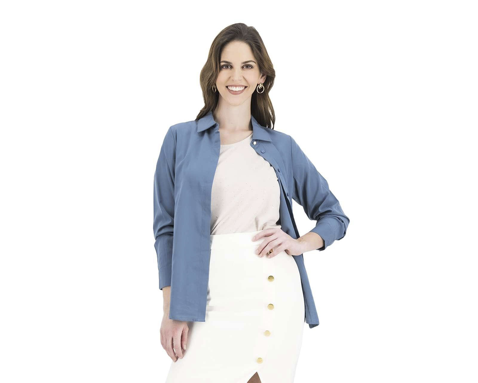 Playera Sahara Beige Manga Corta