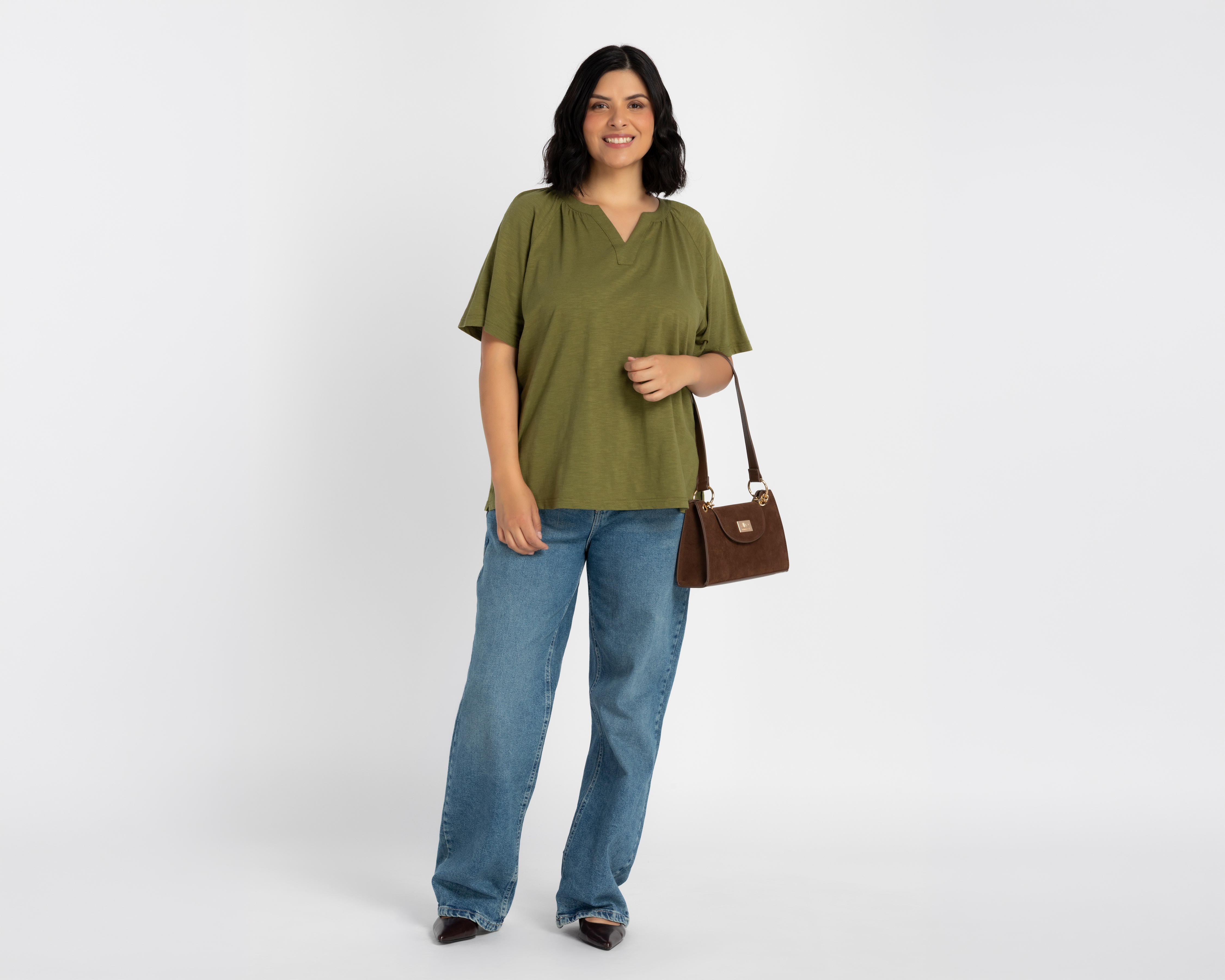 Foto 2 | Foto 2 | Blusa Verde Lady Sun para Mujer