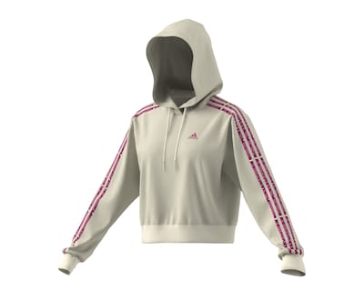 Foto 2 | Foto 2 | Sudadera Adidas Gris con Capucha