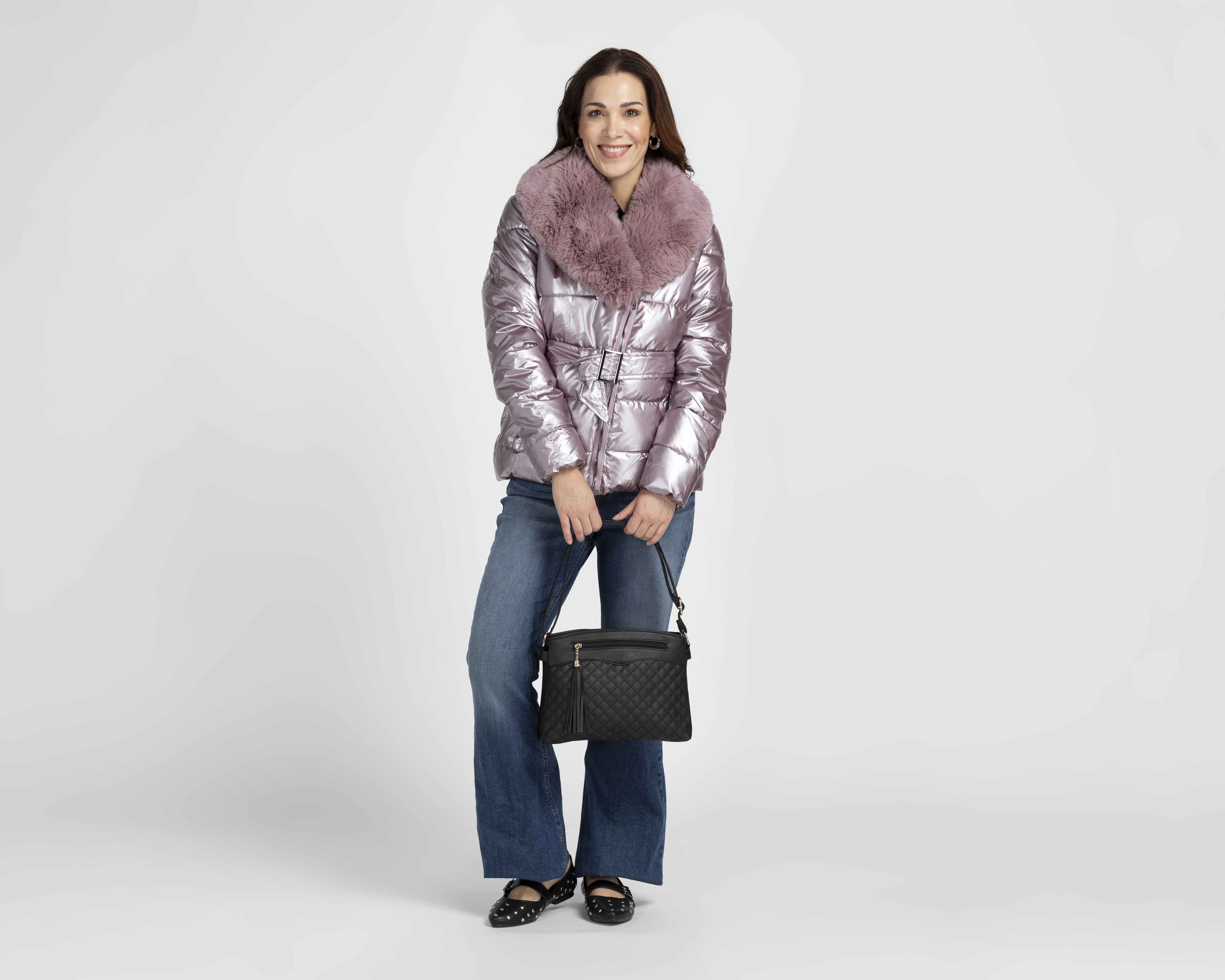 Foto 3 pulgar | Foto 2 | Chamarra Capitonada Roosevelt para Mujer