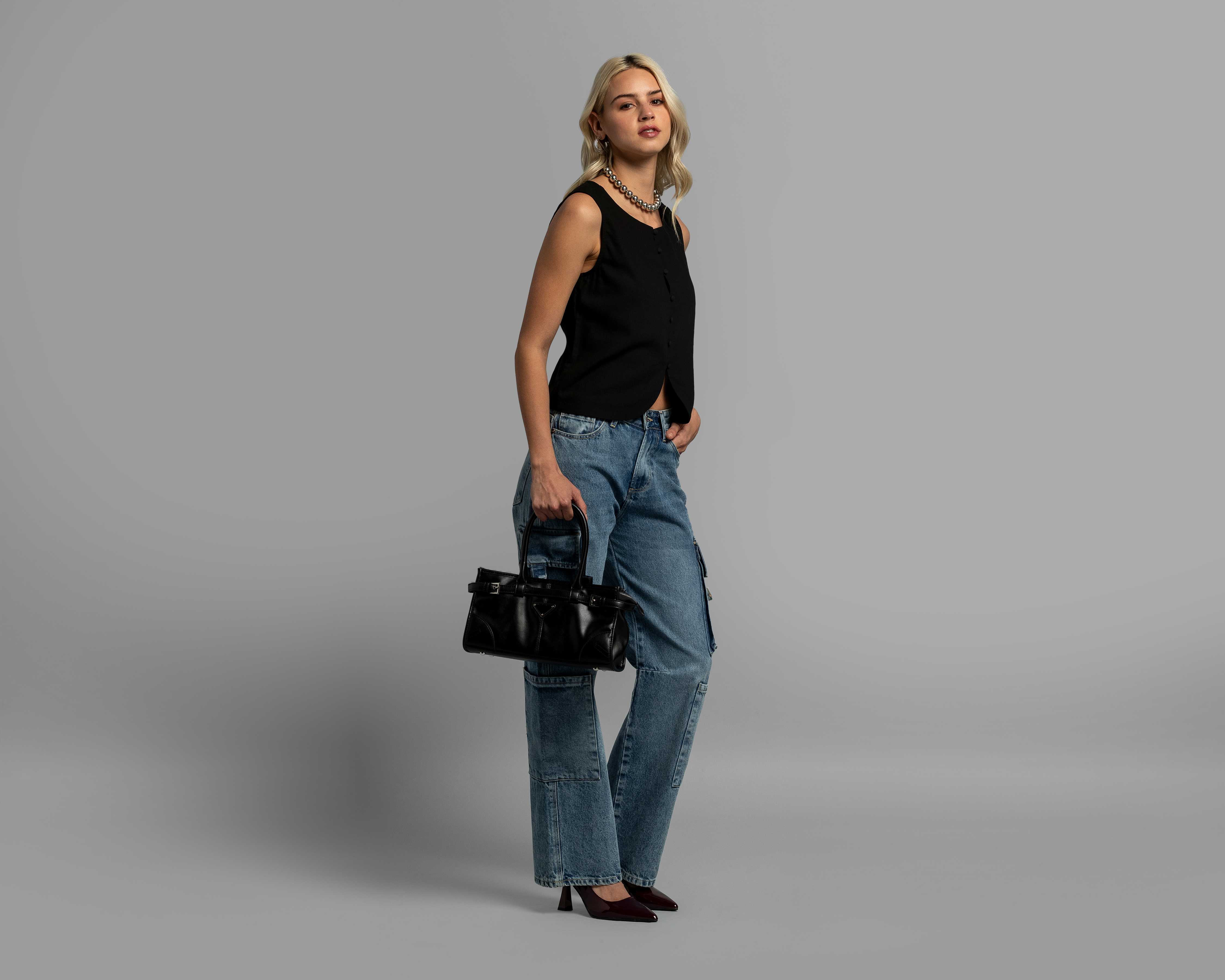 Blusa Sin Mangas Strona para Mujer