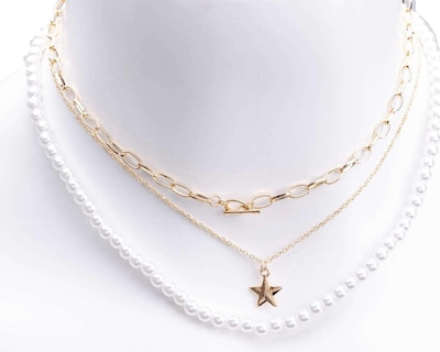 Foto 3 | Foto 3 | Collar Thinner Estrella Dorado