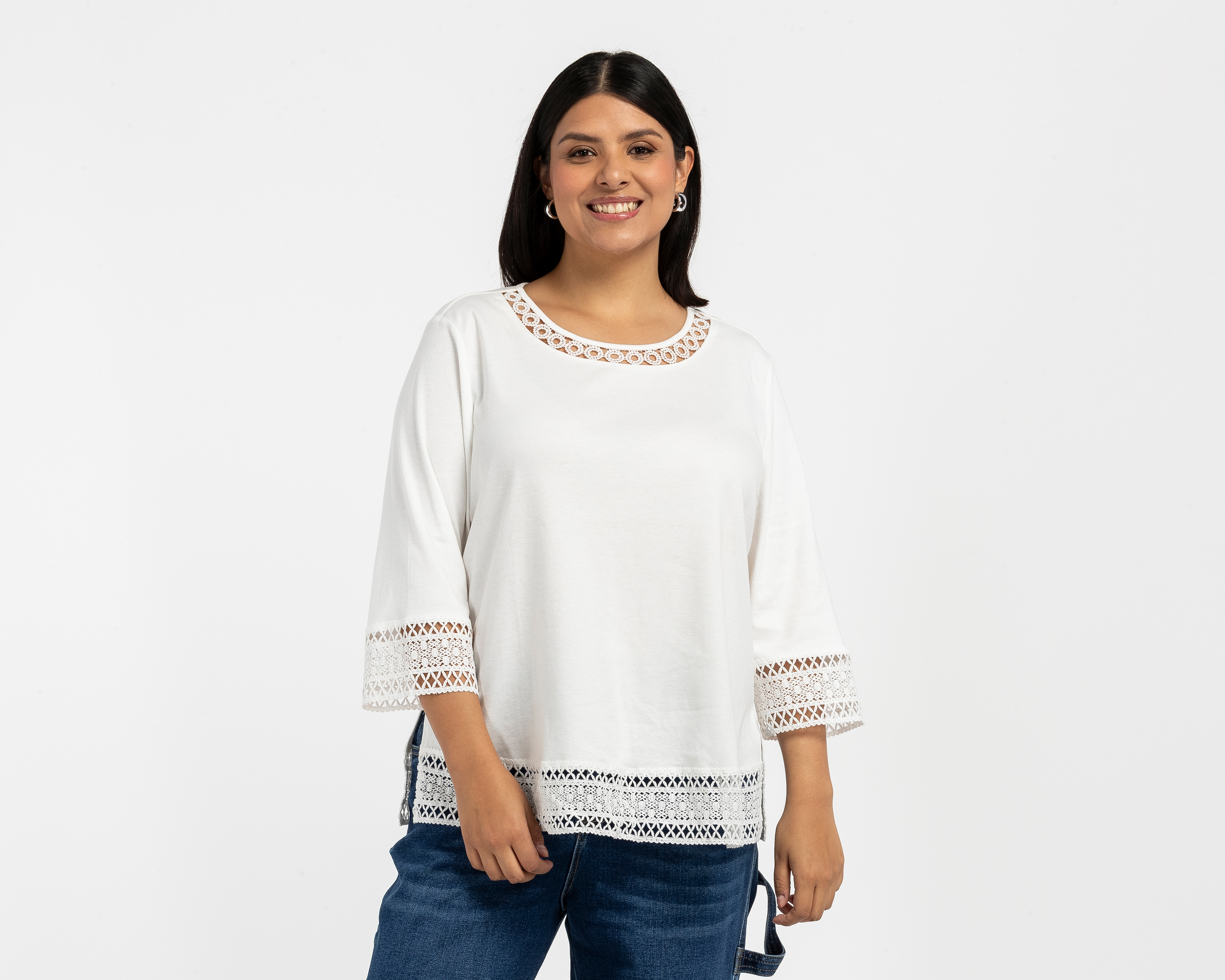 Blusa Manga 3/4 Lady Sun para Mujer