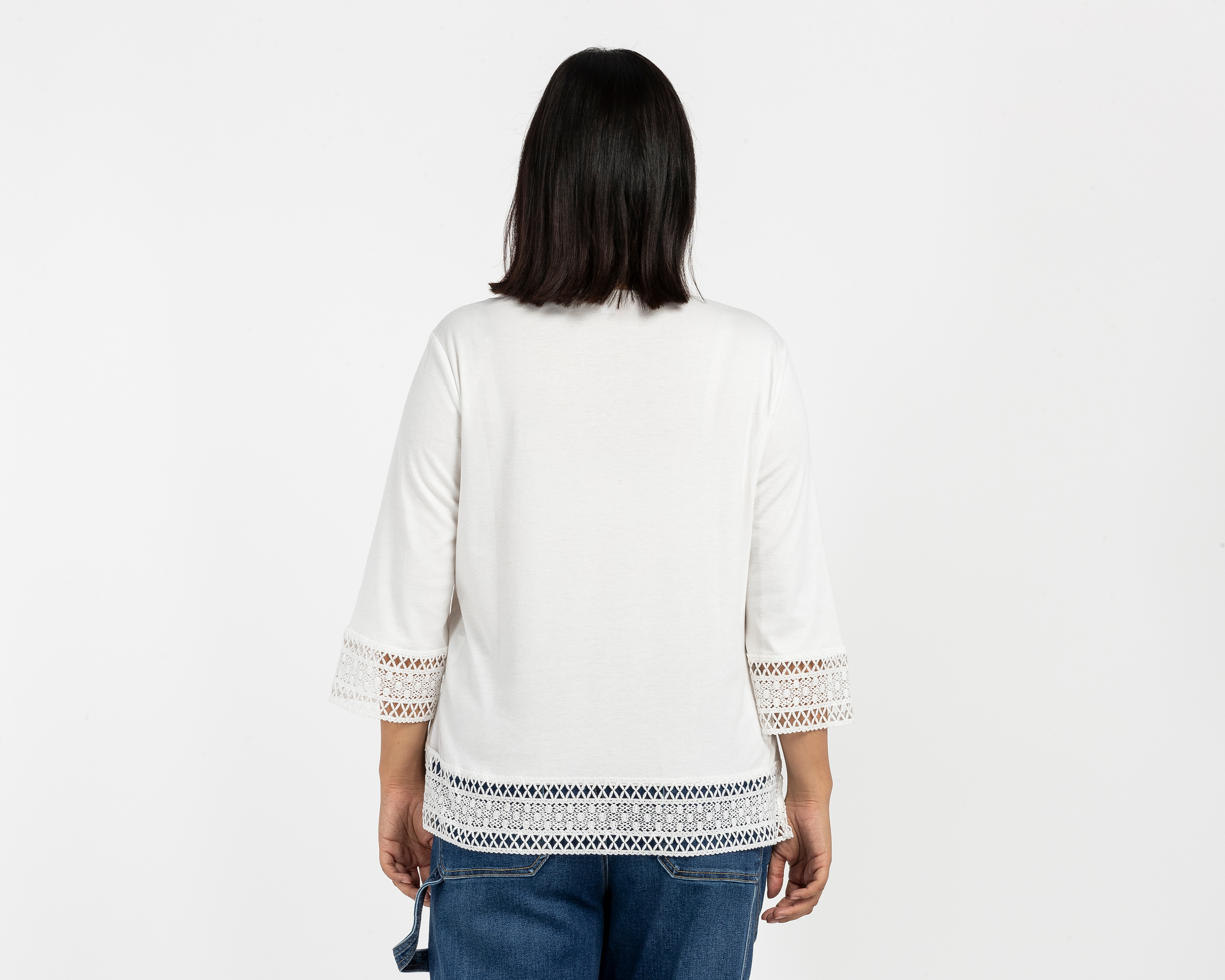 Foto 4 pulgar | Foto 3 | Blusa Manga 3/4 Lady Sun para Mujer