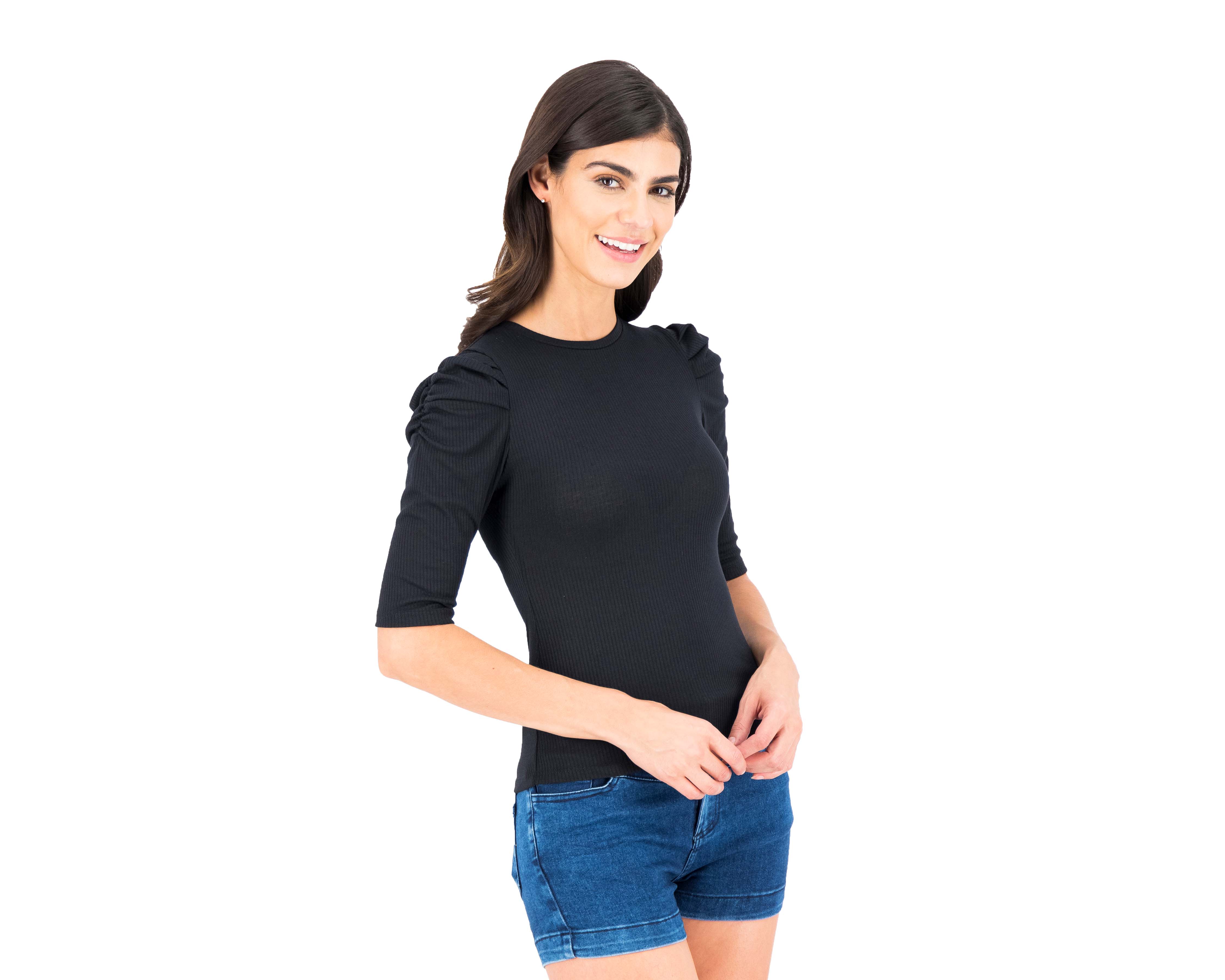 Foto 1 | Foto 1 | Playera Sahara Manga 3/4 con Zurcido