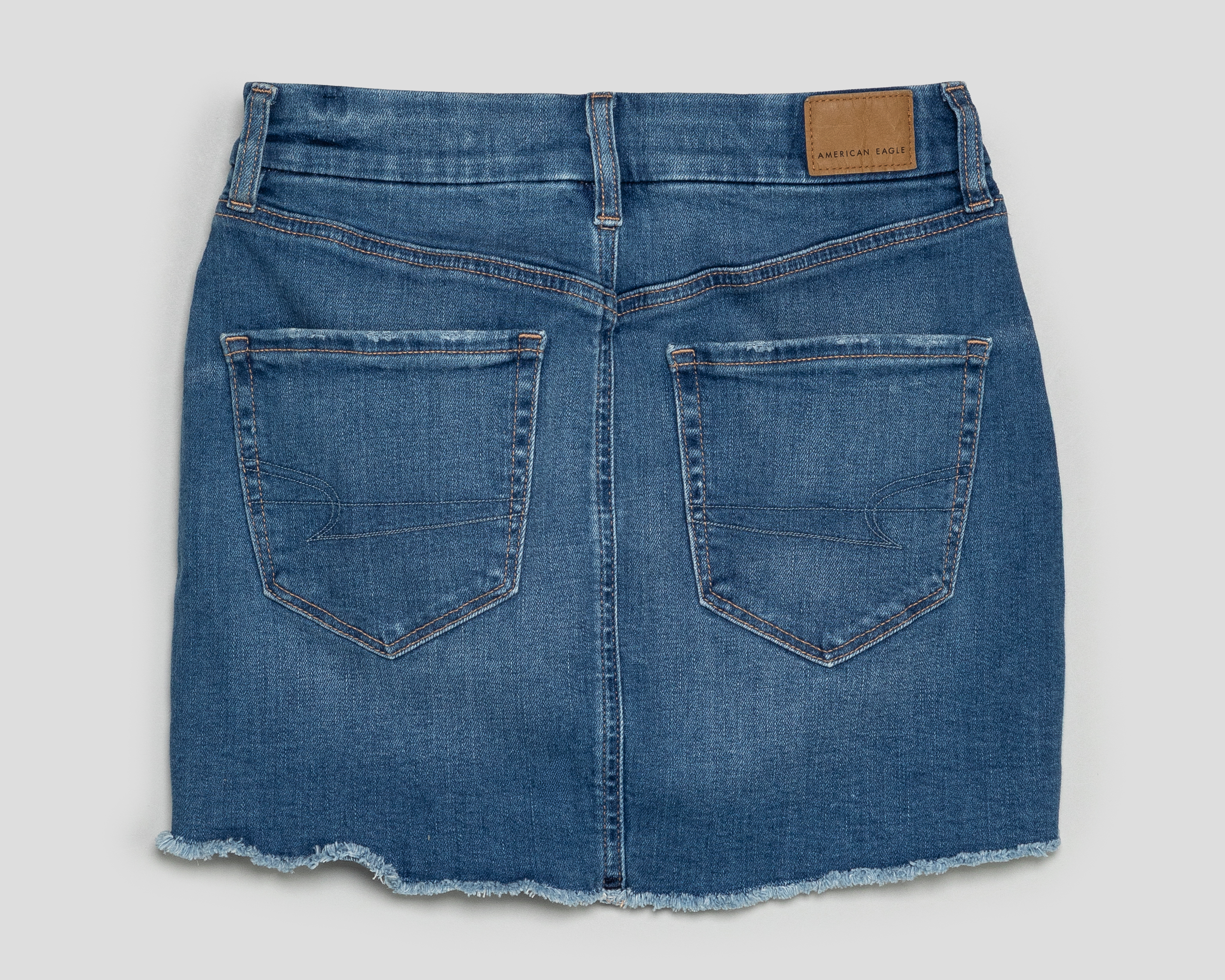 Foto 2 | Foto 2 | Falda de Mezclilla American Eagle Corta para Mujer