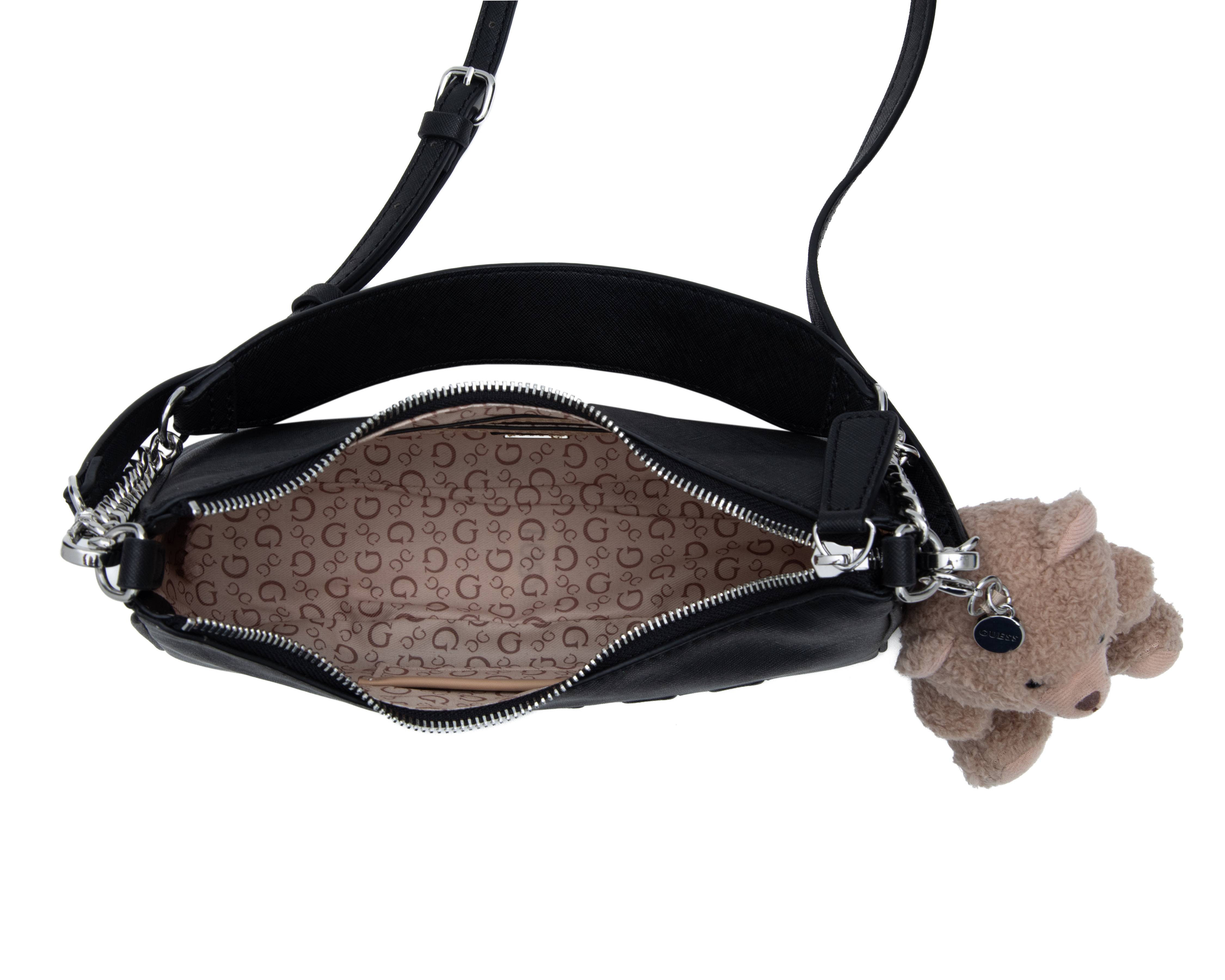 Foto 4 | Foto 4 | Bolsa de Hombro Guess Havanna con Colgante