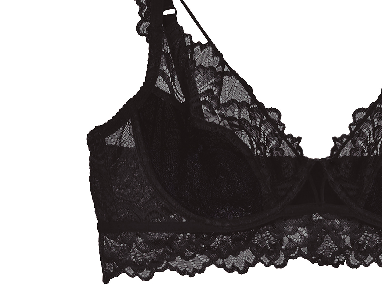 Foto 4 pulgar | Foto 3 | Brasier Copa Completa con Encaje Vicky Form