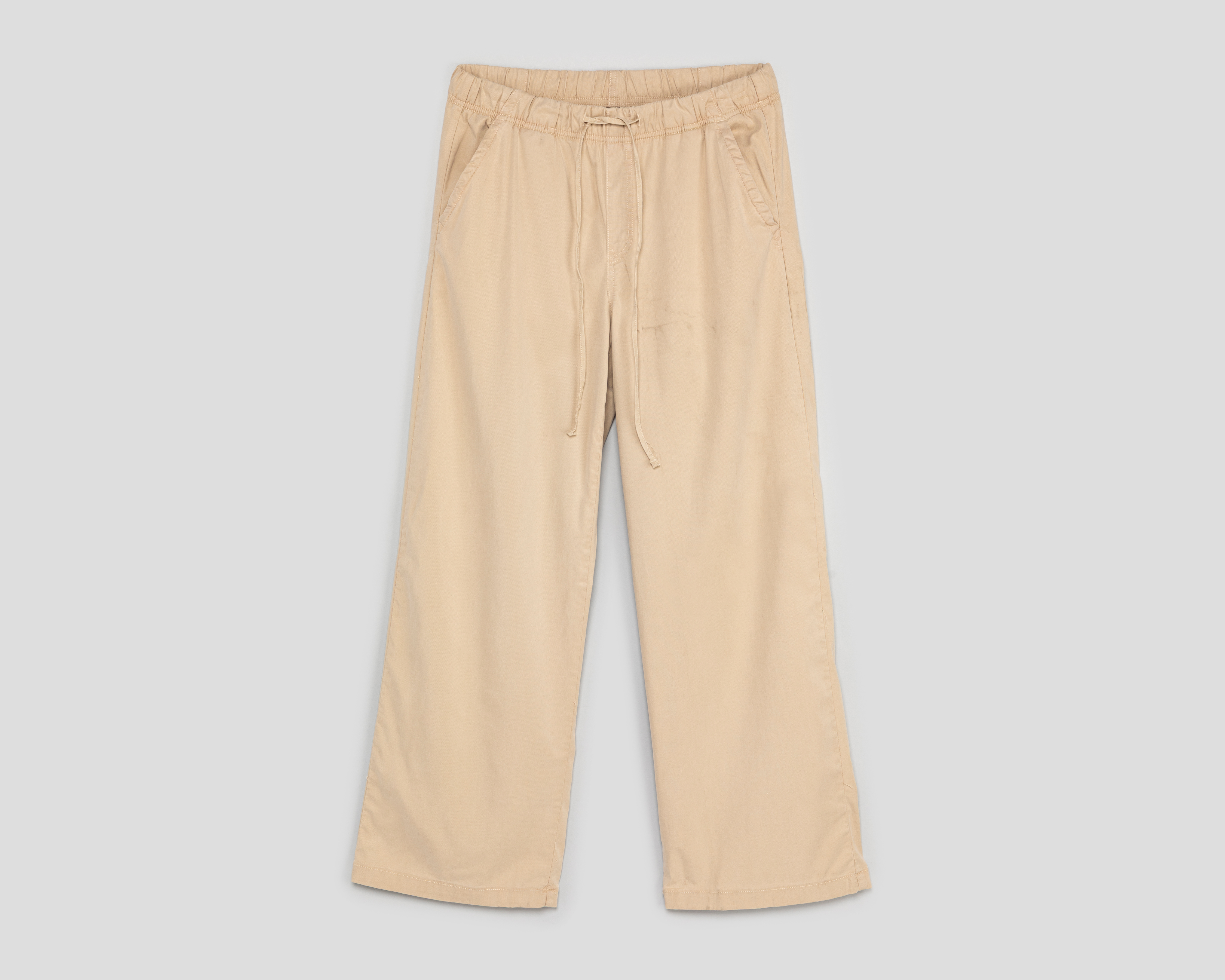 Pantalón Ancho American Eagle Caqui para Mujer