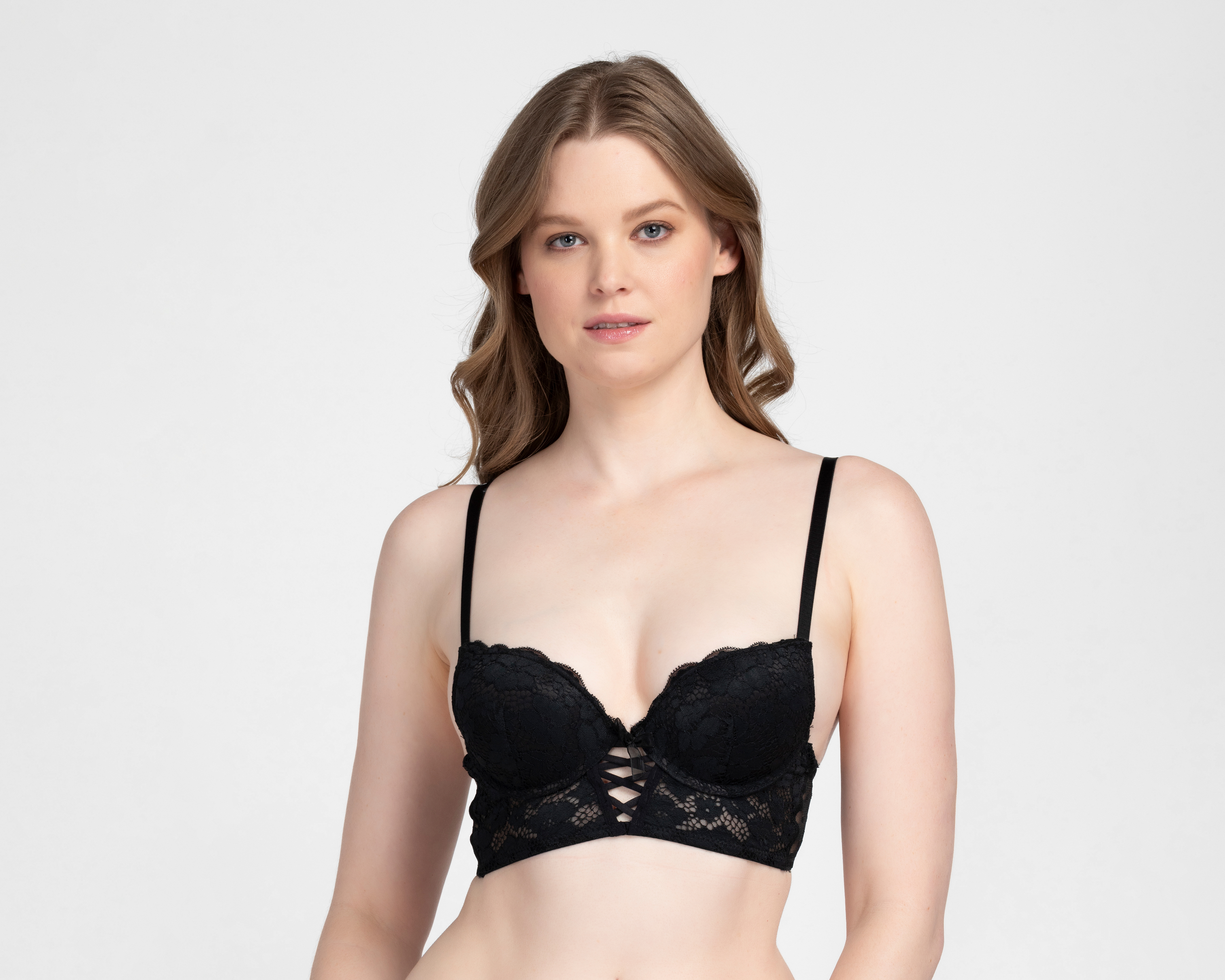 Foto 1 | Foto 1 | Brasier Media Copa con Encaje Vicky Form