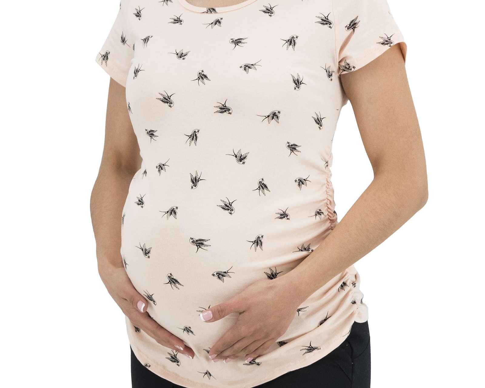 Foto 5 pulgar | Foto 4 | Playera de Maternidad Mamá Bella Manga Corta