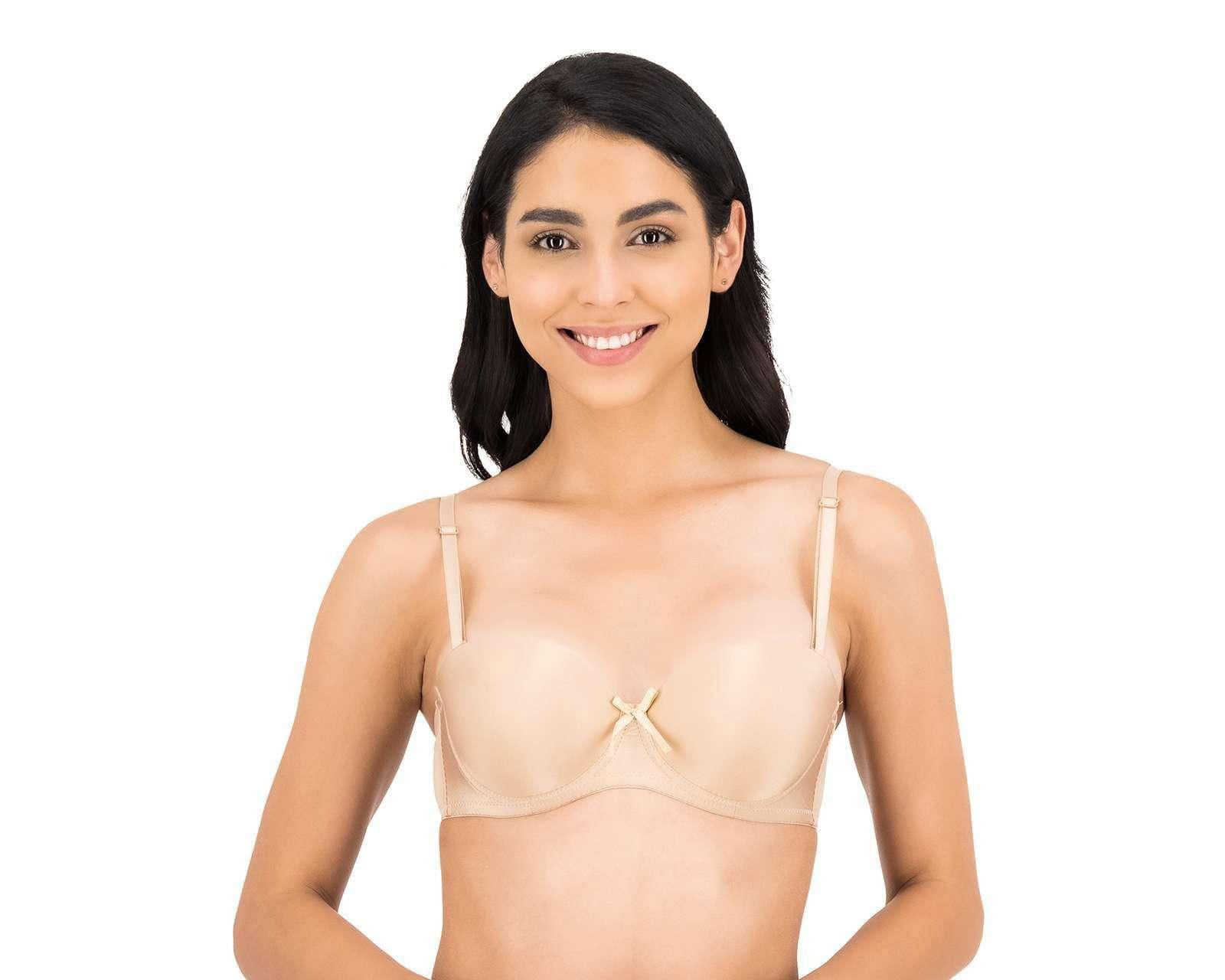 Foto 2 | Foto 2 | Brasier Strapless Rosy Gold con Varilla para Mujer 2 Pack