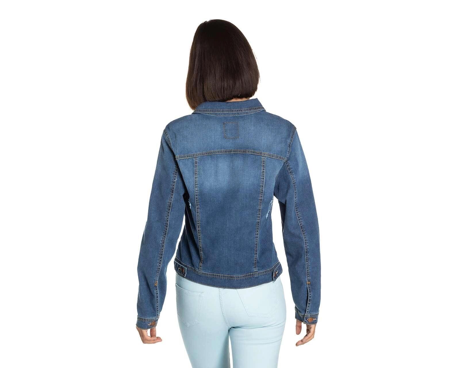 Foto 3 | Foto 3 | Chamarra Thinner Trucker de Mezclilla