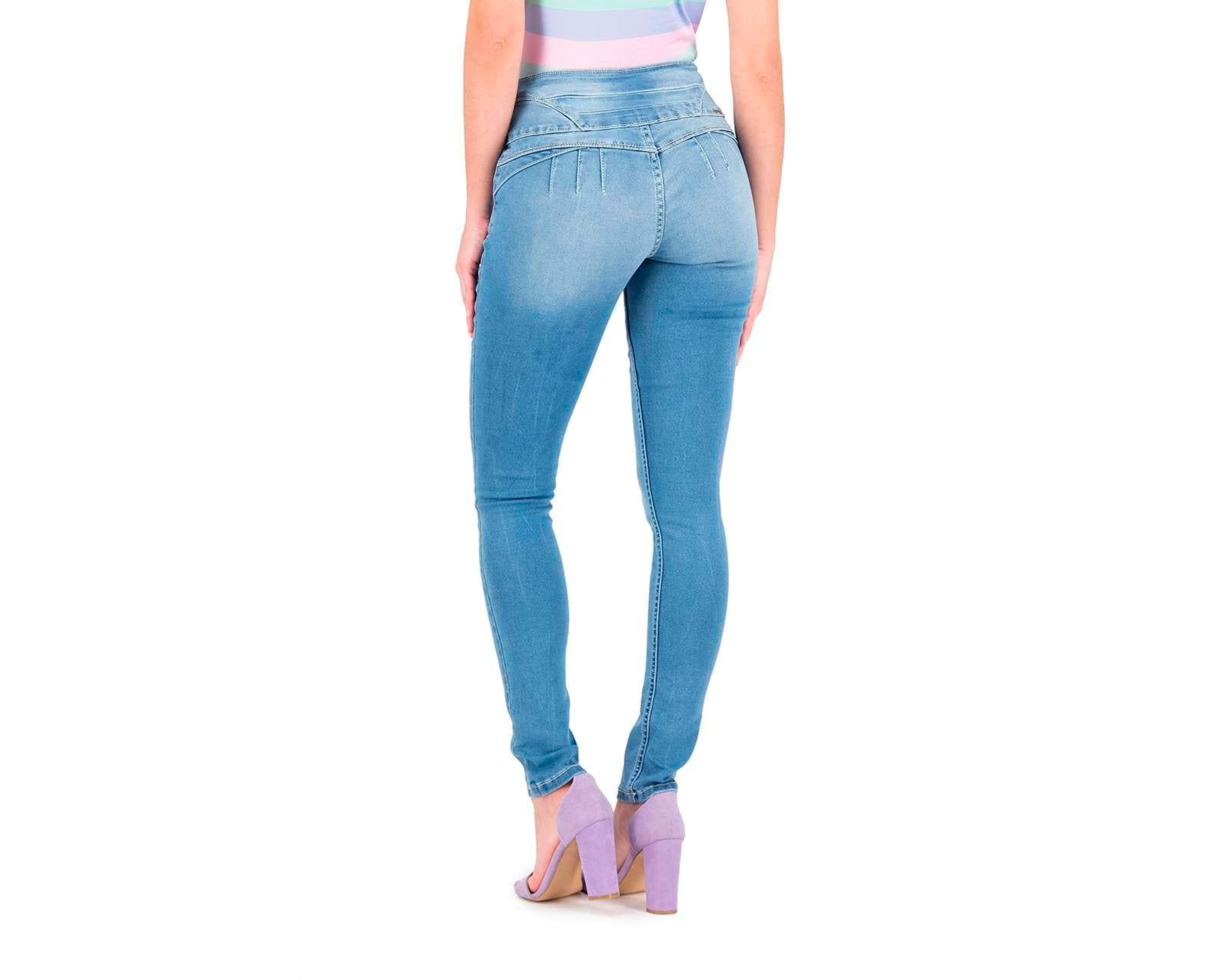 Foto 3 pulgar | Foto 2 | Jeans Skinny Boy London para Mujer