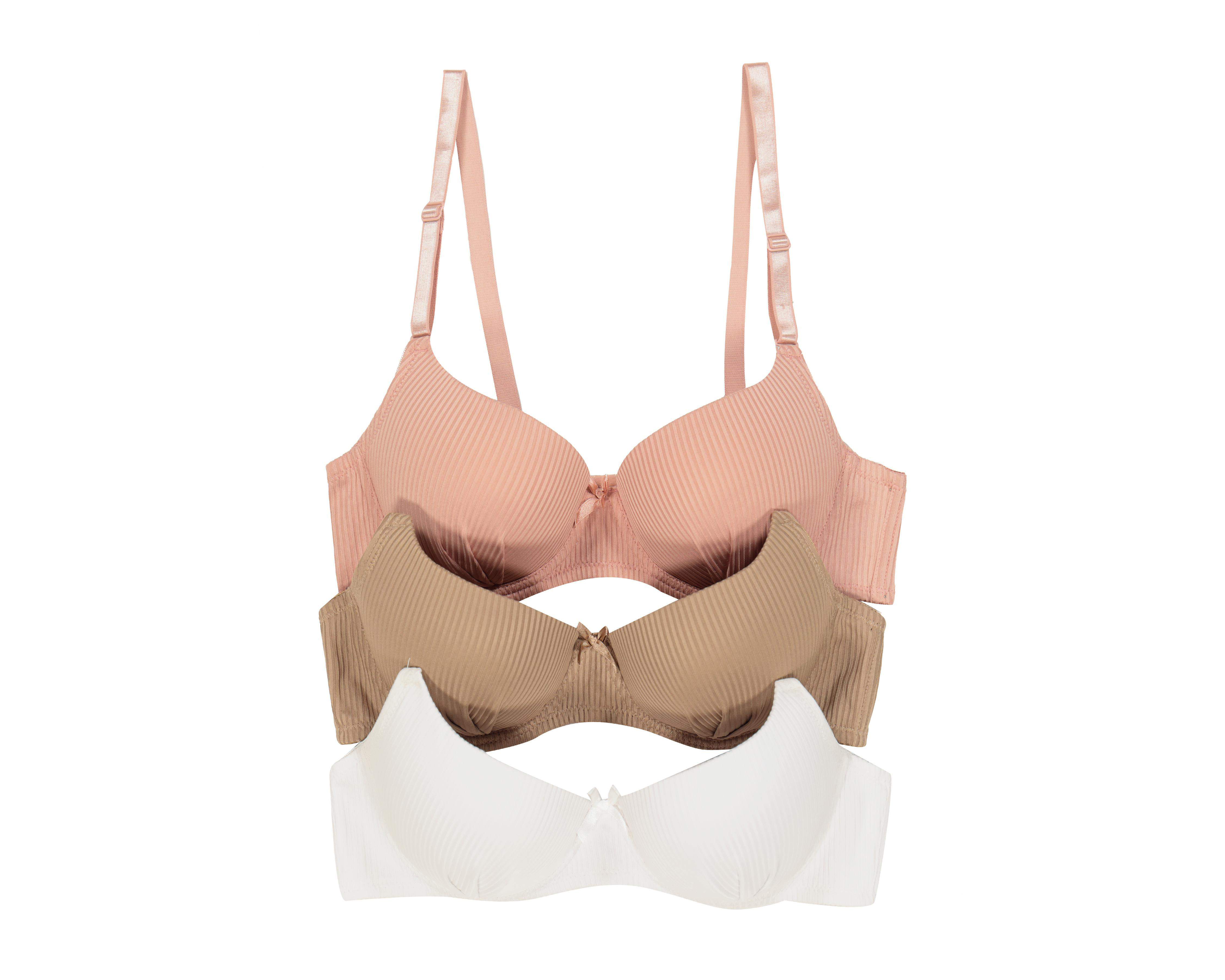 Foto 2 pulgar | Foto 1 | Brasier con Varilla Beauty Secret Copa Completa 3 Pack