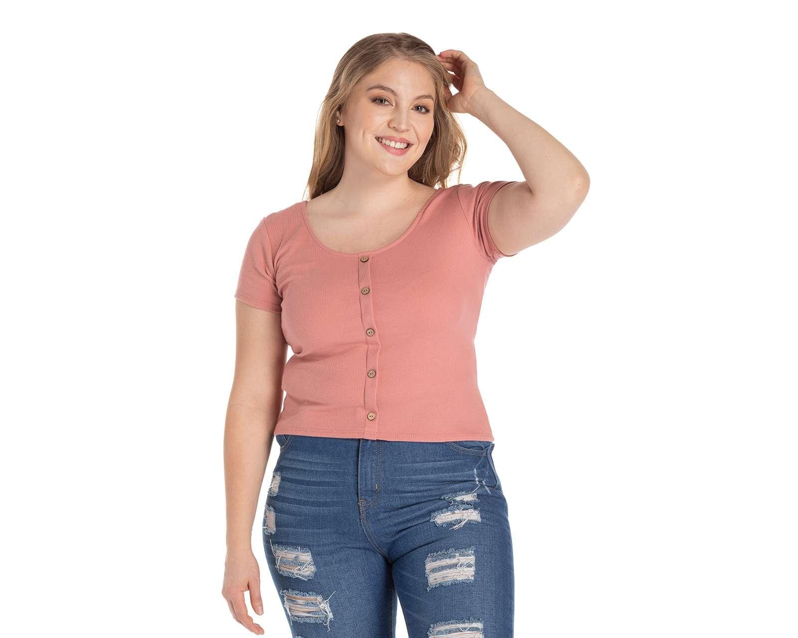 Foto 4 pulgar | Foto 3 | Playera 18 Forever Manga Corta