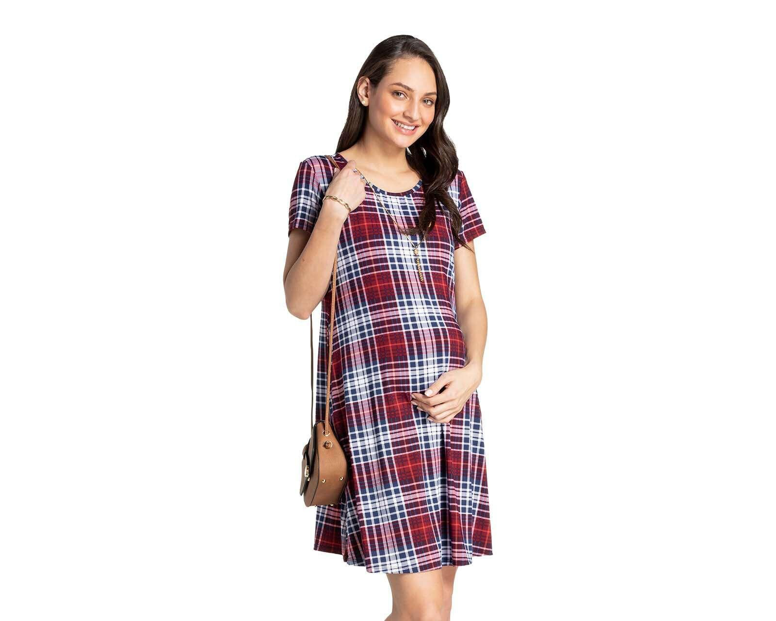 Foto 4 pulgar | Foto 3 | Vestido Mamá Bella Maternidad 2 Piezas