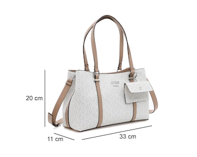 Foto 5 | Foto 5 | Bolsa de Hombro Guess Madwelle con Monedero