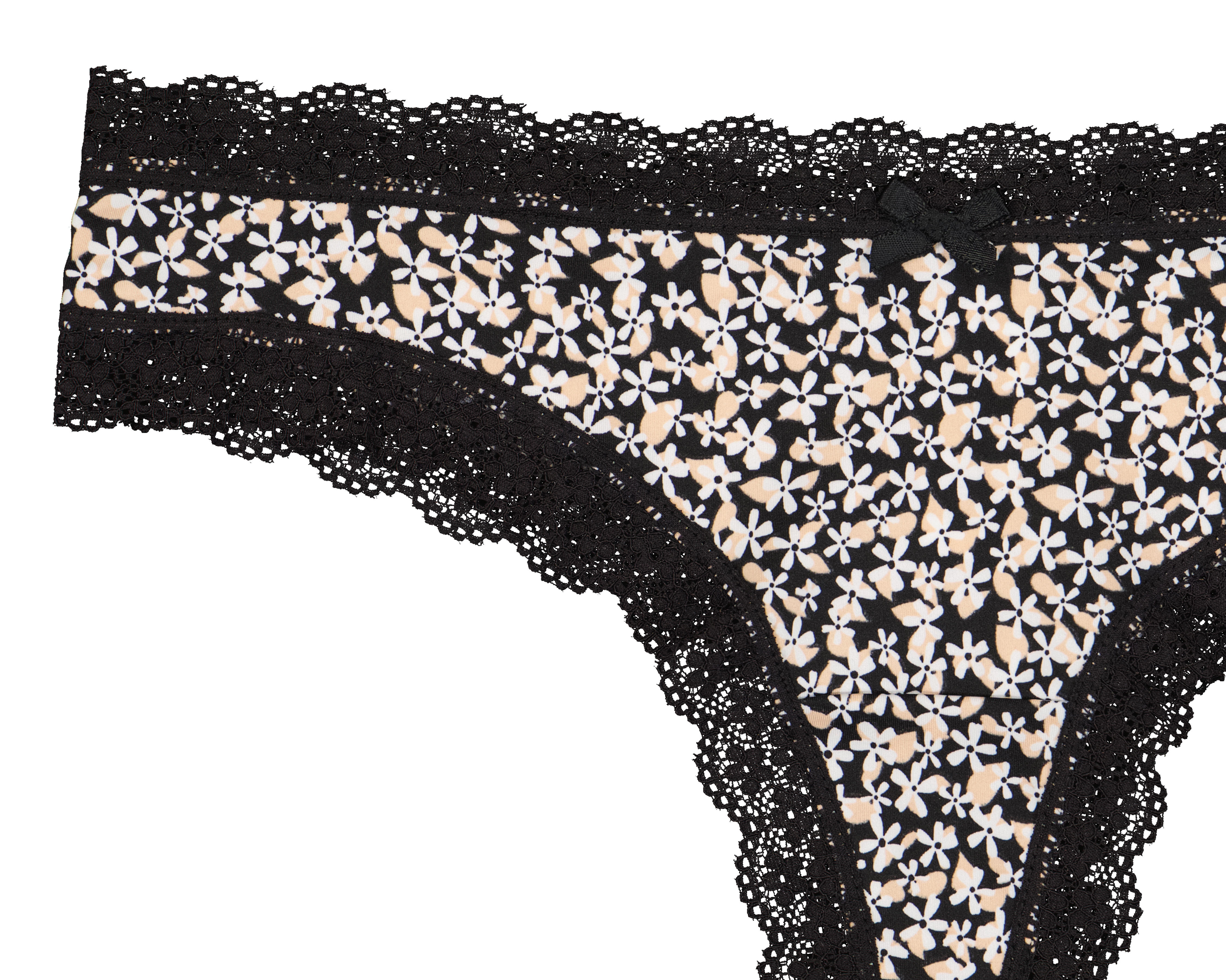 Foto 4 pulgar | Foto 3 | Tanga de Encaje Frescura para Mujer 3 Piezas